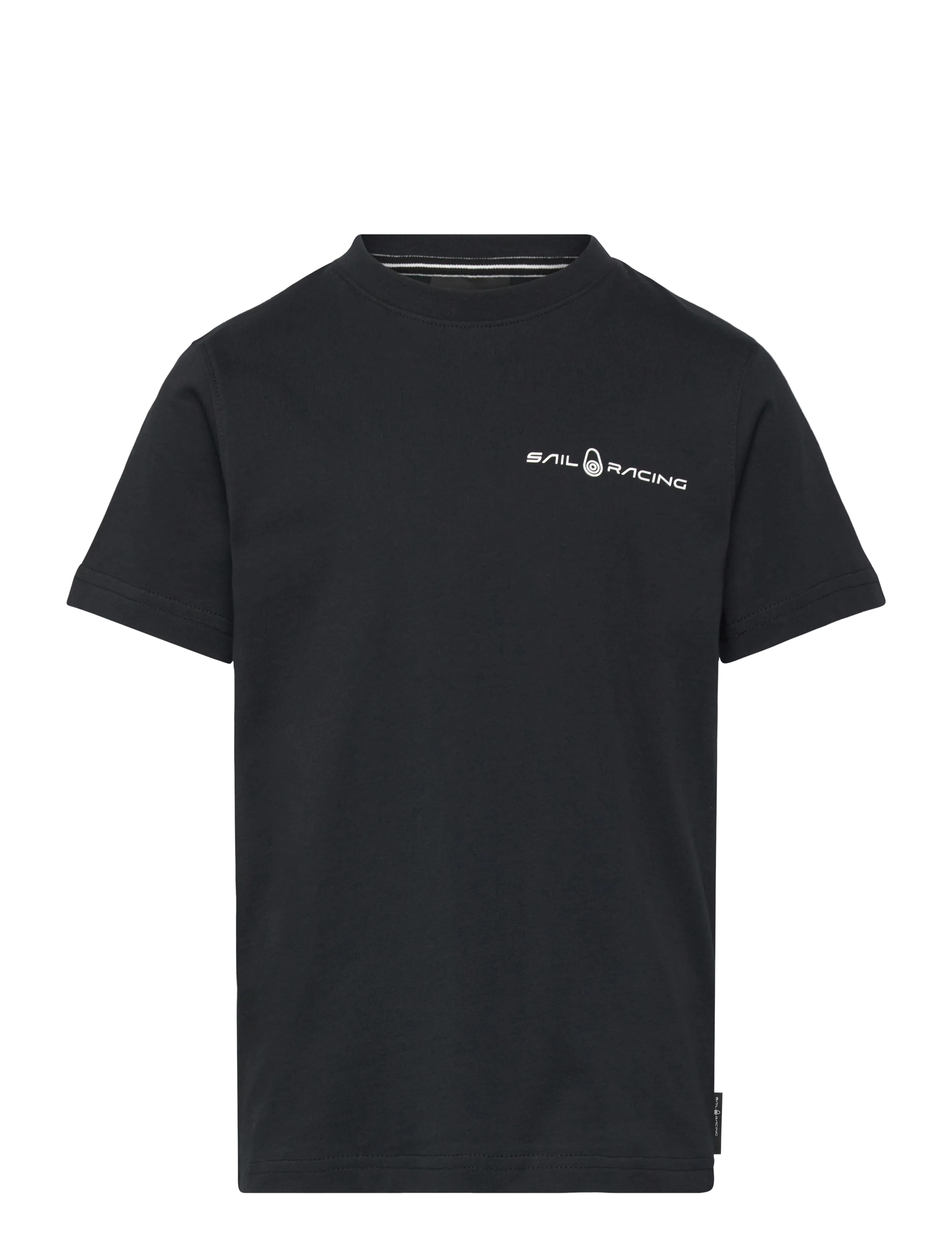 Sail Racing JR BOWMAN LOGO TEE - Teens 9-14 år - CARBON / black