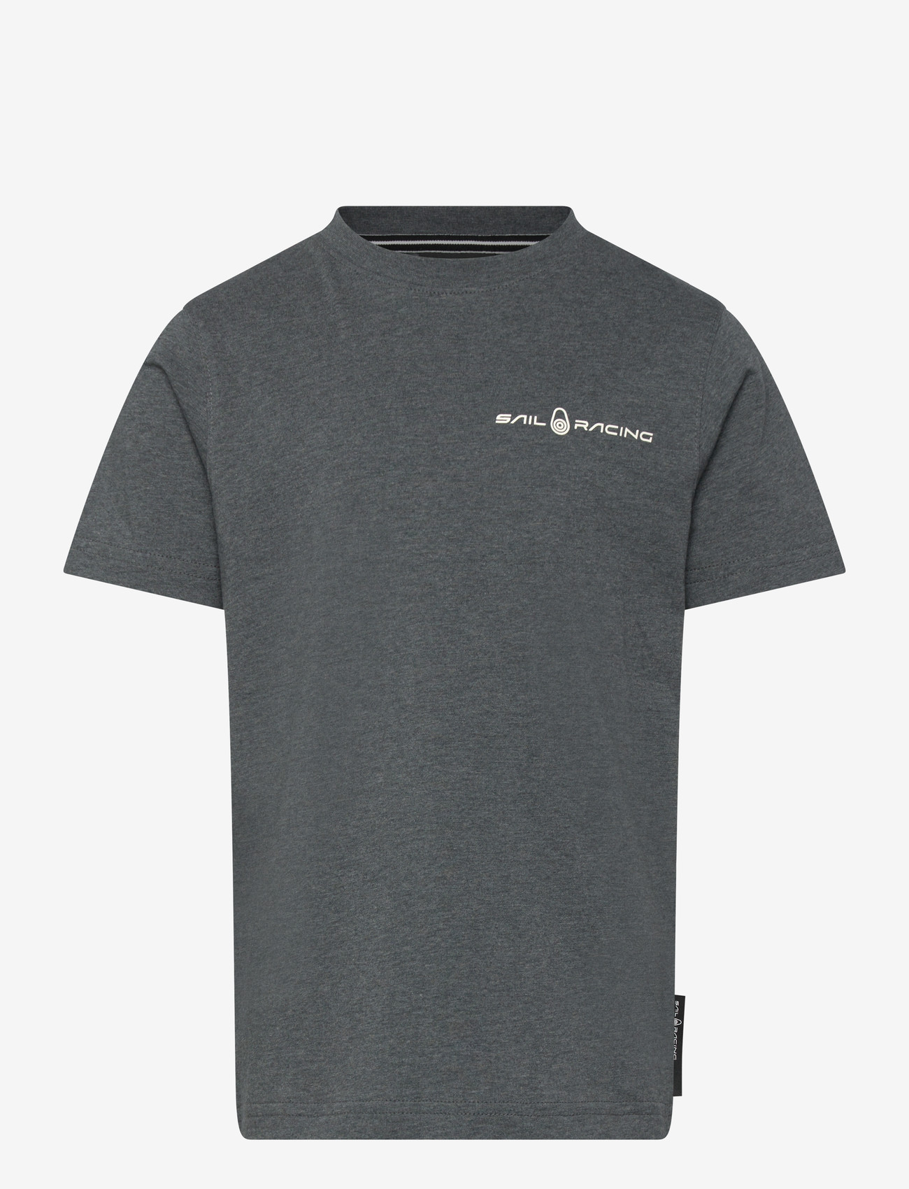 Sail Racing - JR BOWMAN LOGO TEE - kortærmede t-shirts - dk grey mel - 0