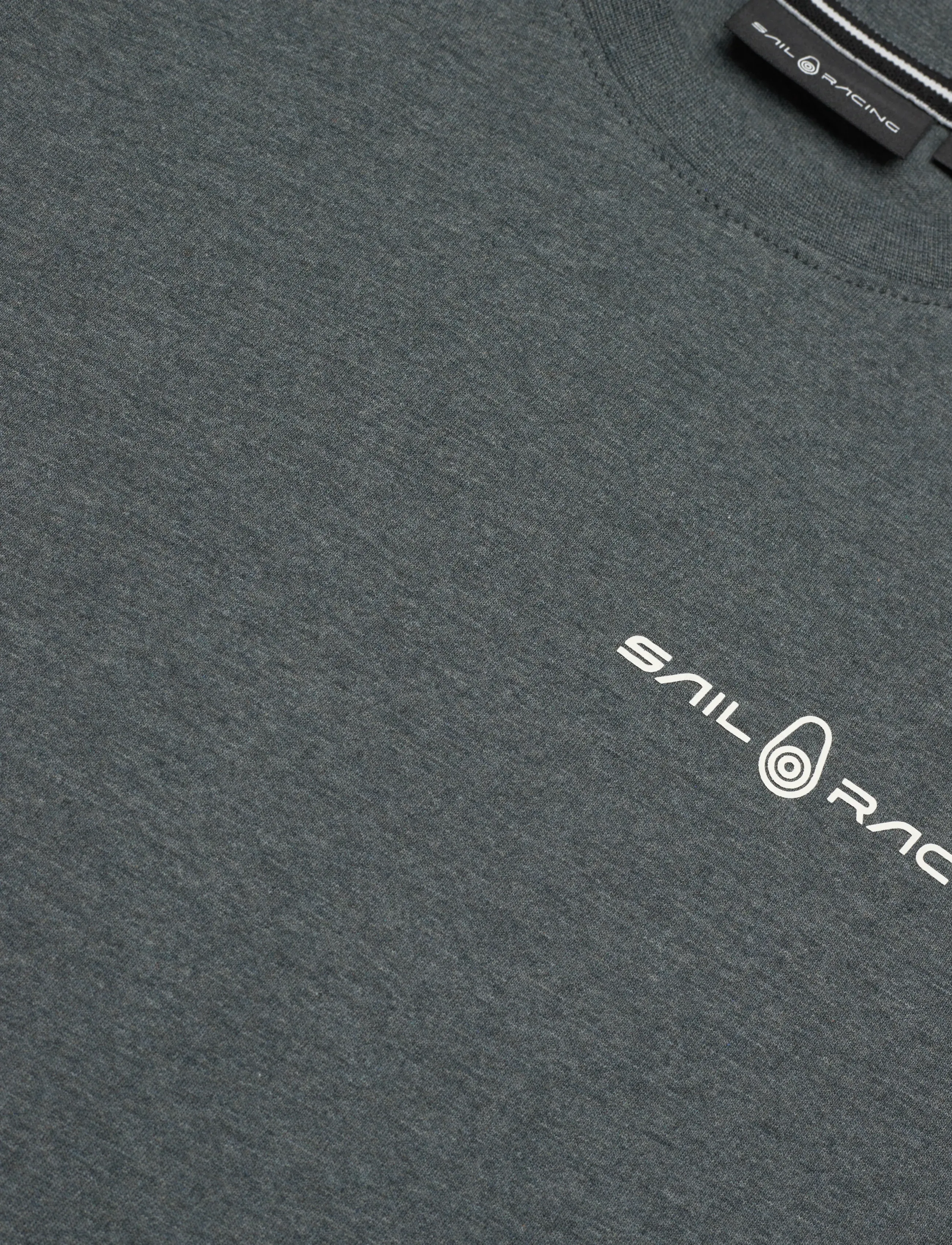 Sail Racing - JR BOWMAN LOGO TEE - lühikeste varrukatega t-särgid - dk grey mel - 2