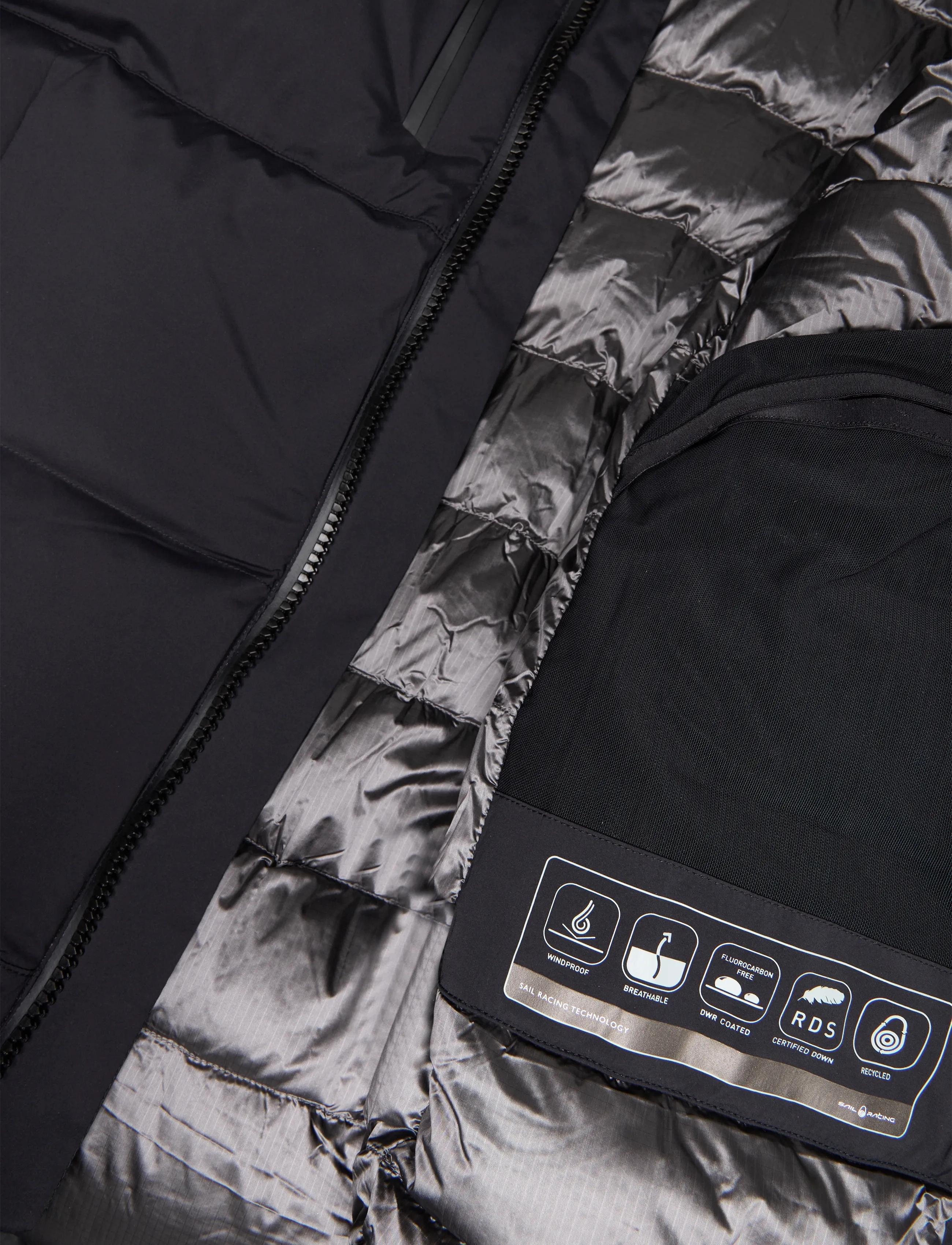 Sail Racing - HURRICANE DOWN PARKA - parkad - carbon - 5