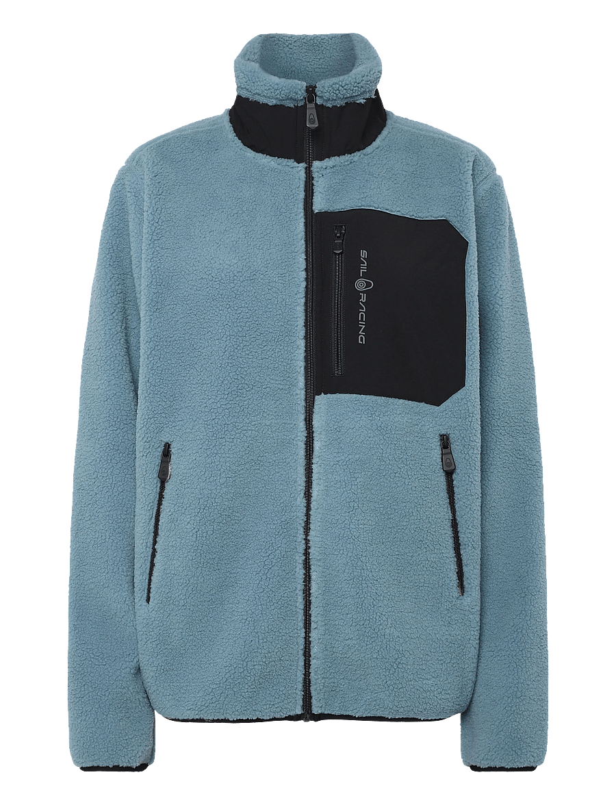 Sail Racing - BOWMAN PILE ZIP JACKET - fleece & midlayer - aurora blue - 0