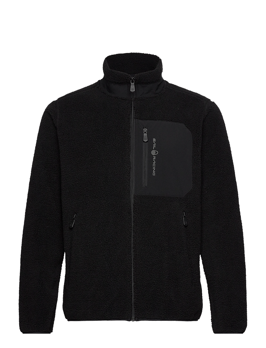Sail Racing - BOWMAN PILE ZIP JACKET - fleece & mellanlager - carbon - 0