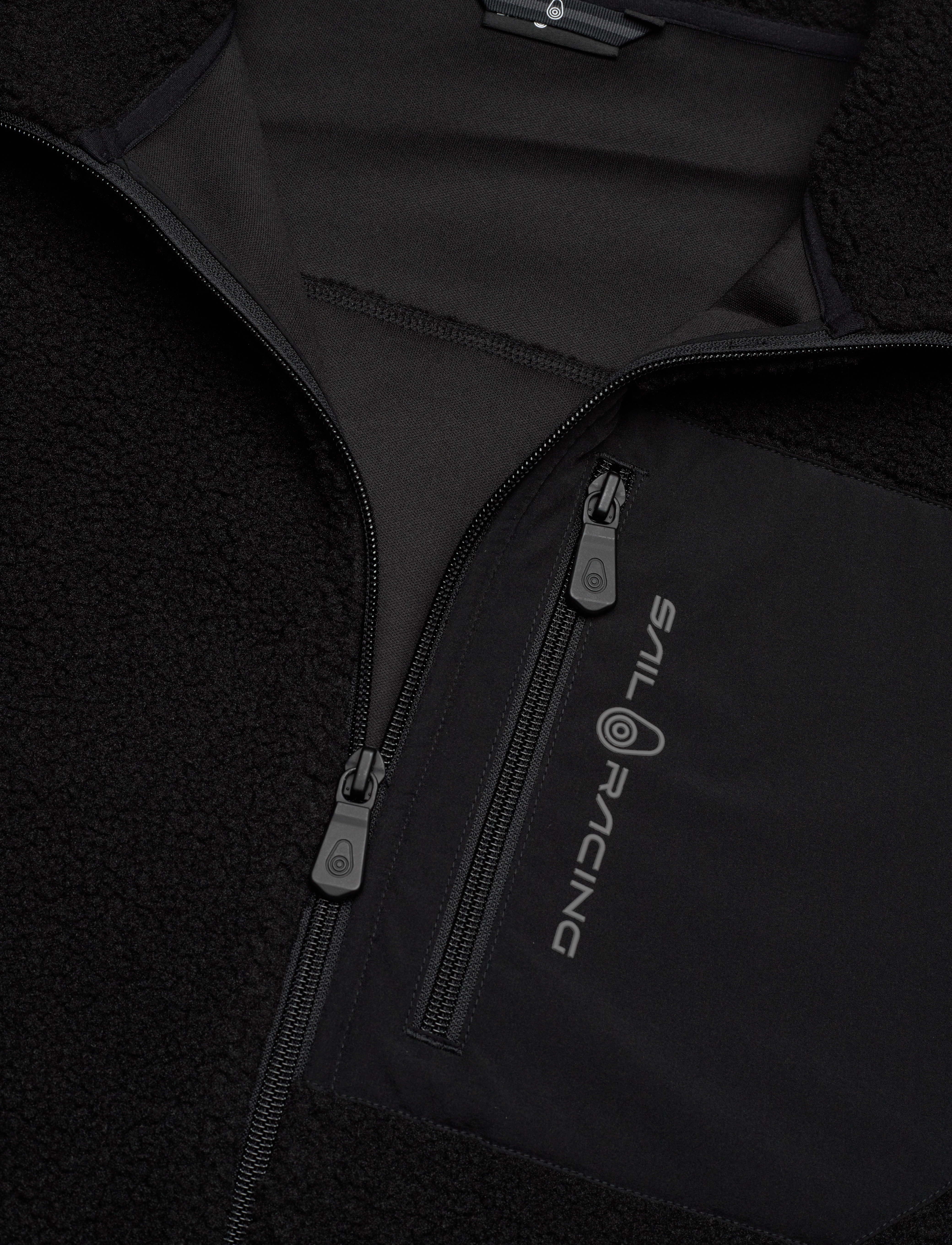 Sail Racing - BOWMAN PILE ZIP JACKET - fleece & mellanlager - carbon - 2
