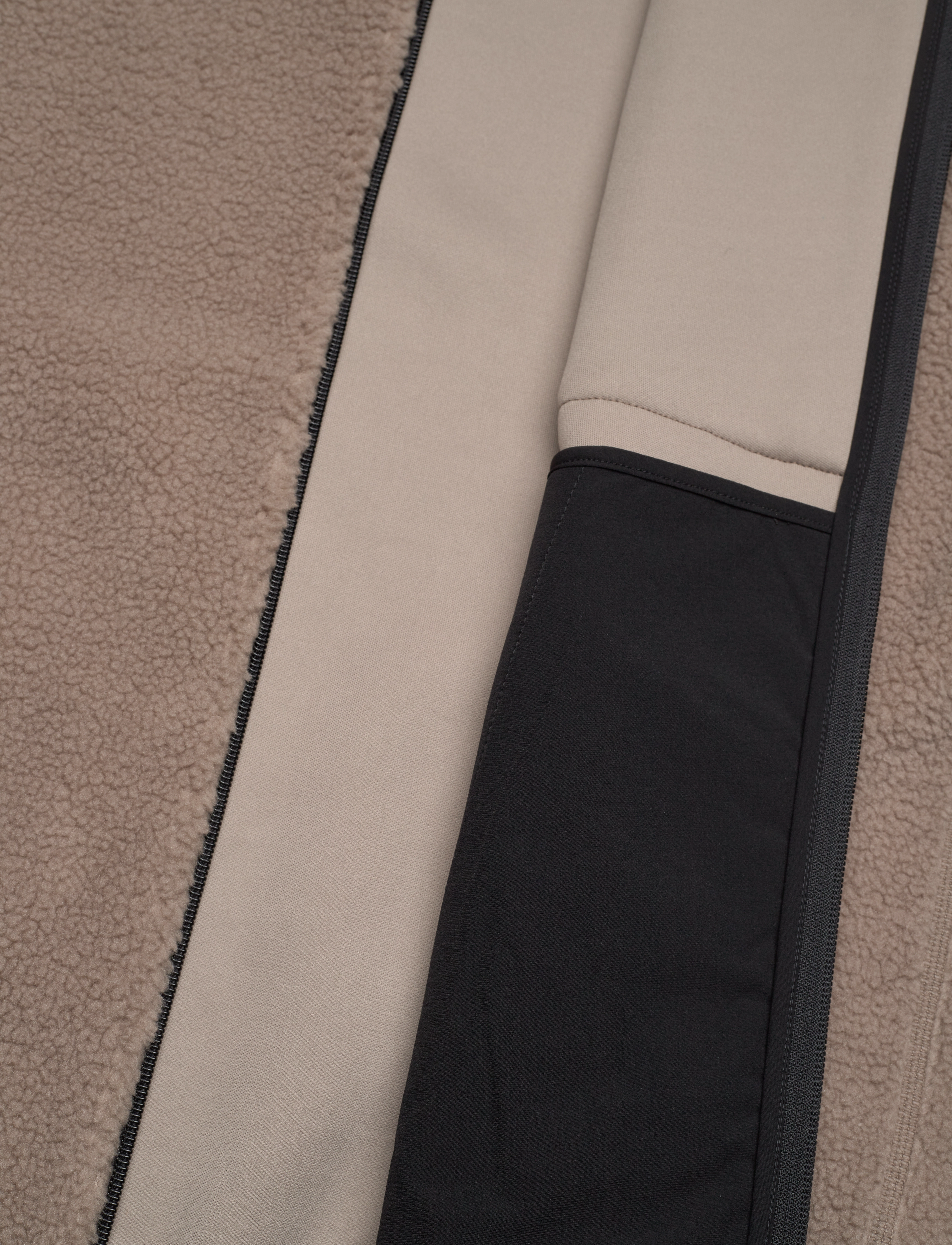 Sail Racing - BOWMAN PILE ZIP JACKET - fleece & mellanlager - sand - 4