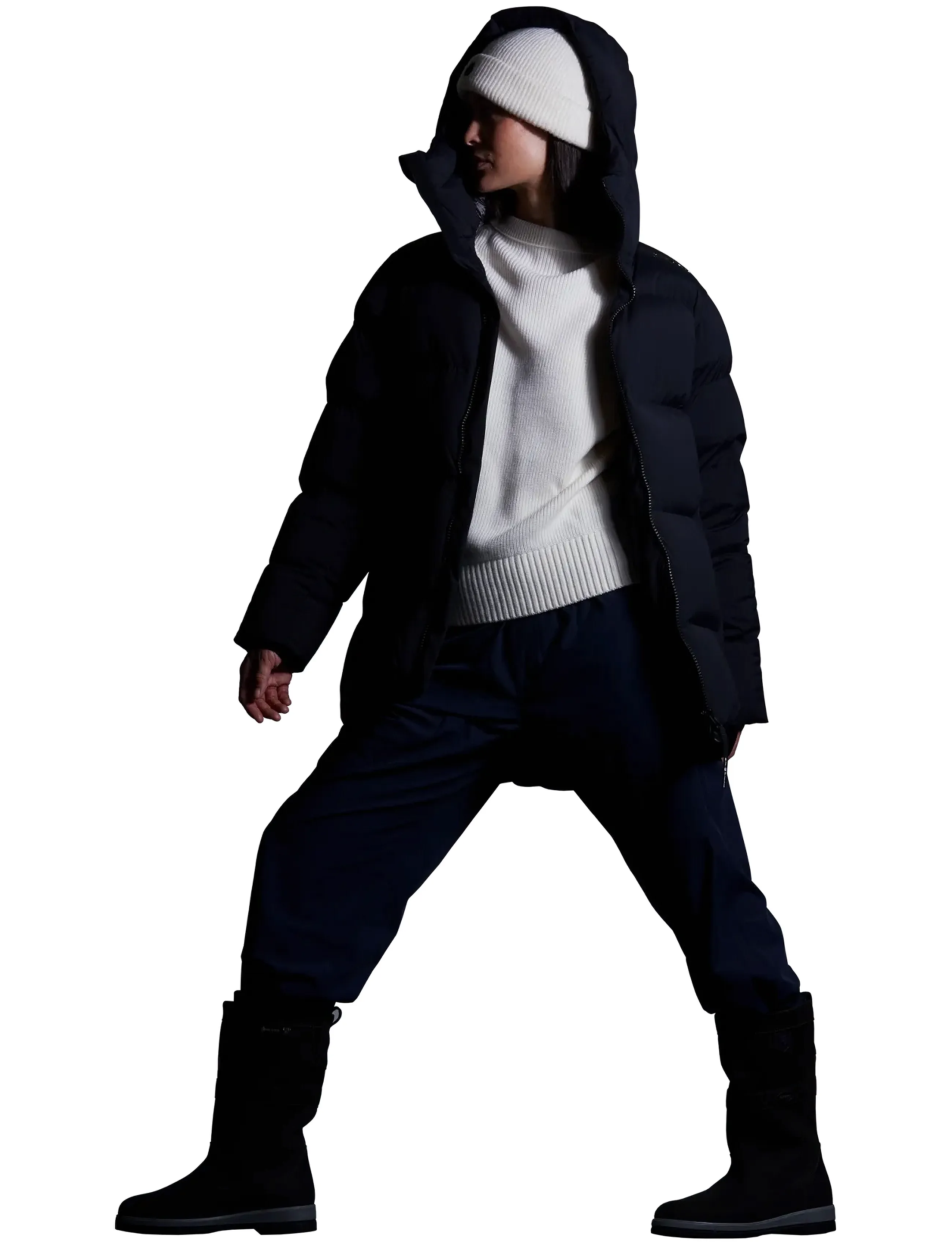 Sail Racing W Hurricane Down Jacket, XL, Black, Sport Jackets > Sport Padded Jackets, Dame