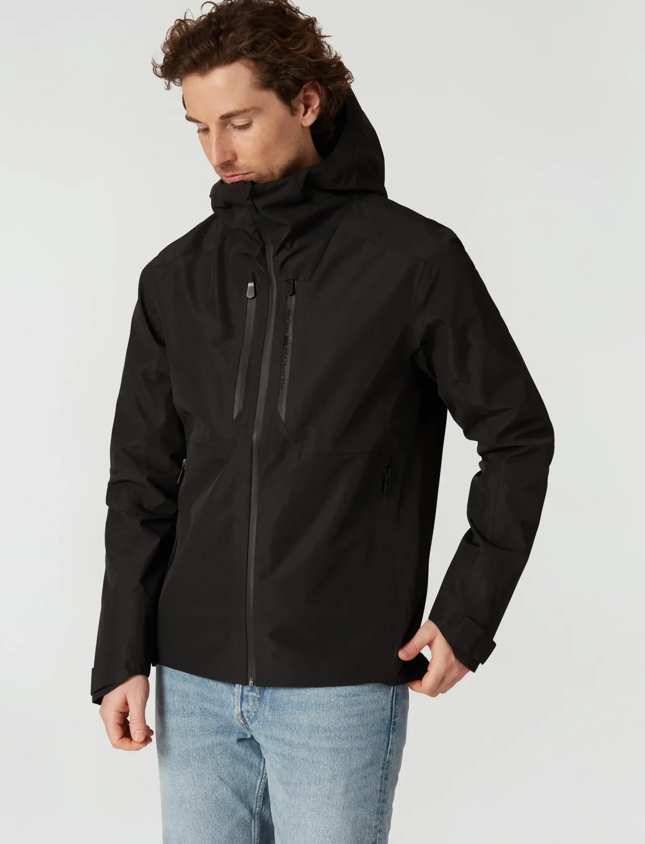 Sail Racing Ocean Hood, L, Sport Rainwear, Schwarz - Raincoats, Männerswear