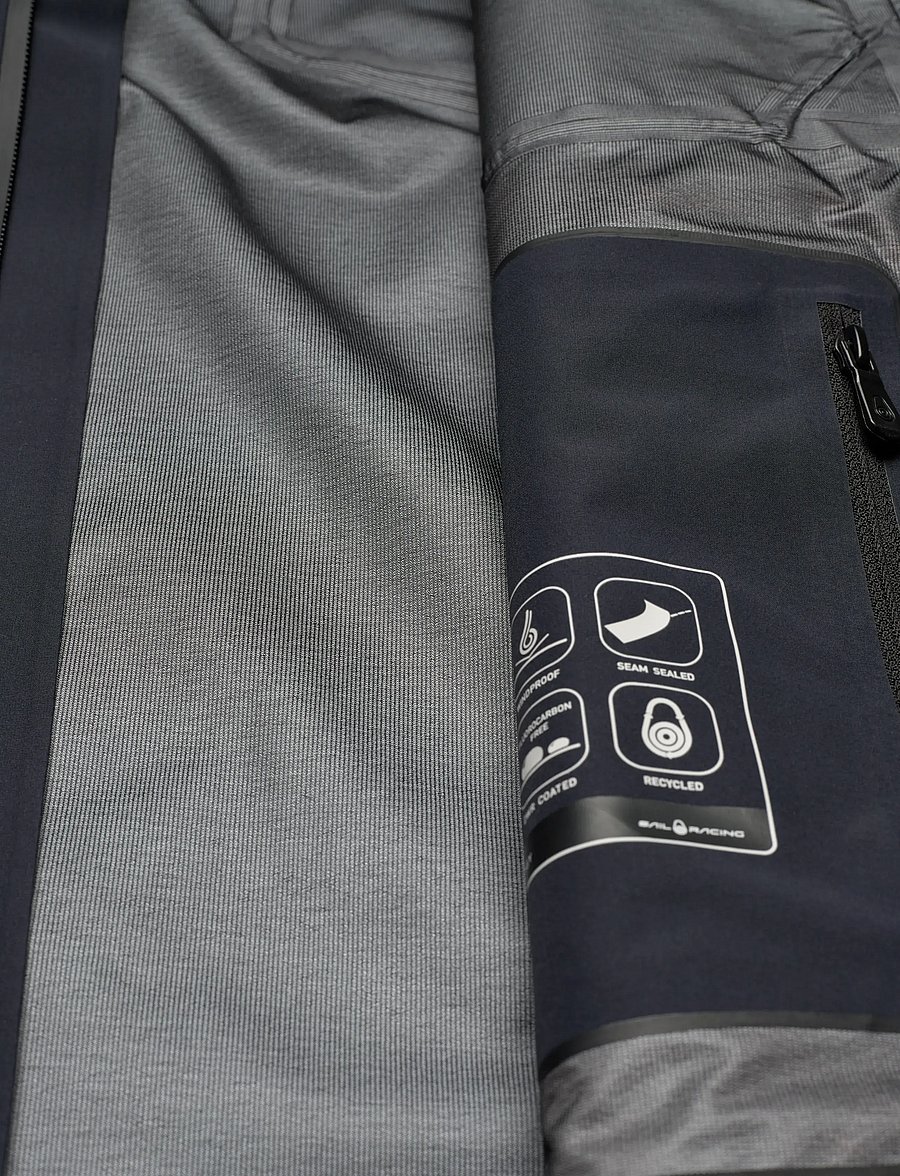 Sail Racing - W OCEAN HOOD - rain coats - dark navy - 4