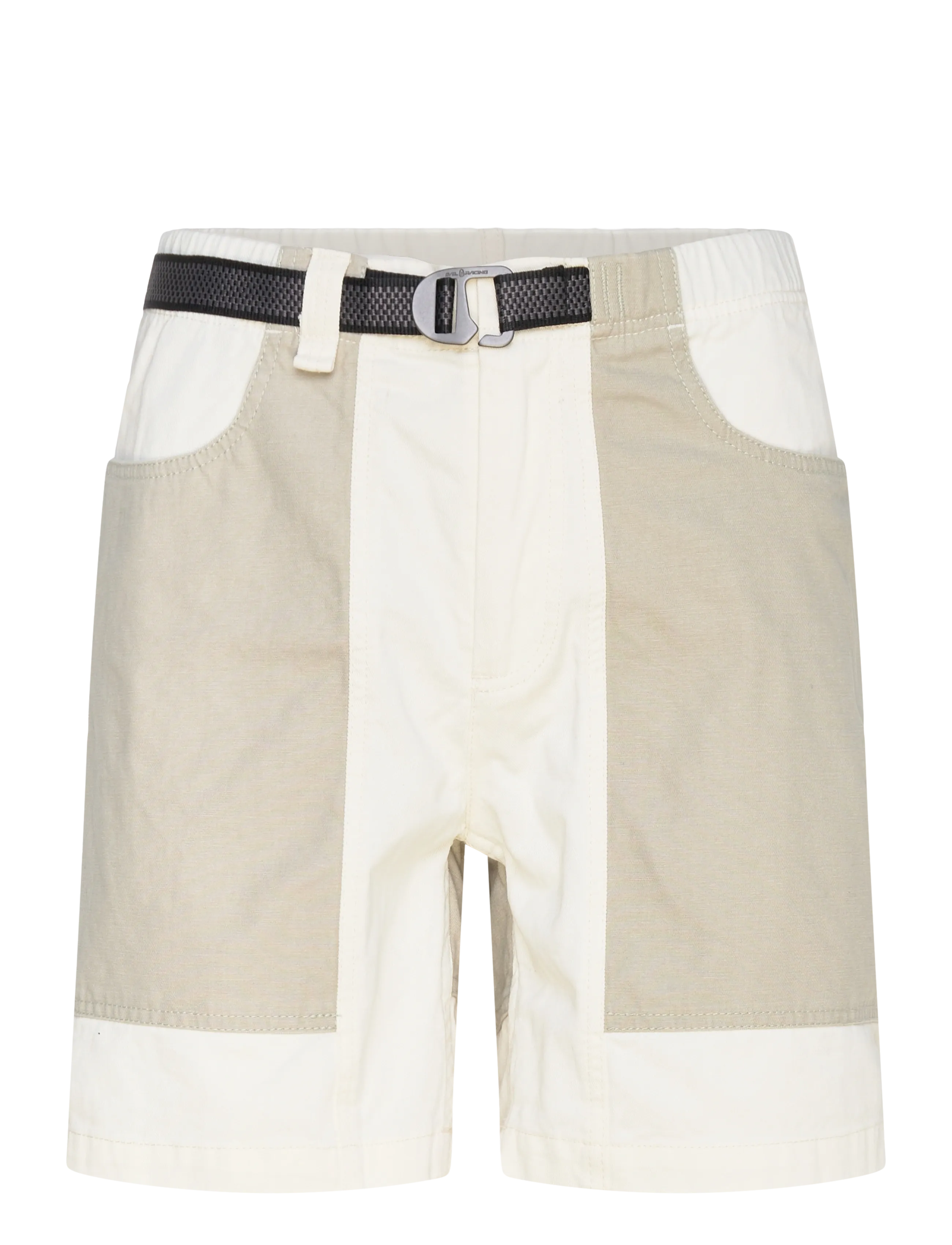 Sail Racing W MIST BLOCKED SHORTS - Shorts - OFF WHITE / cream