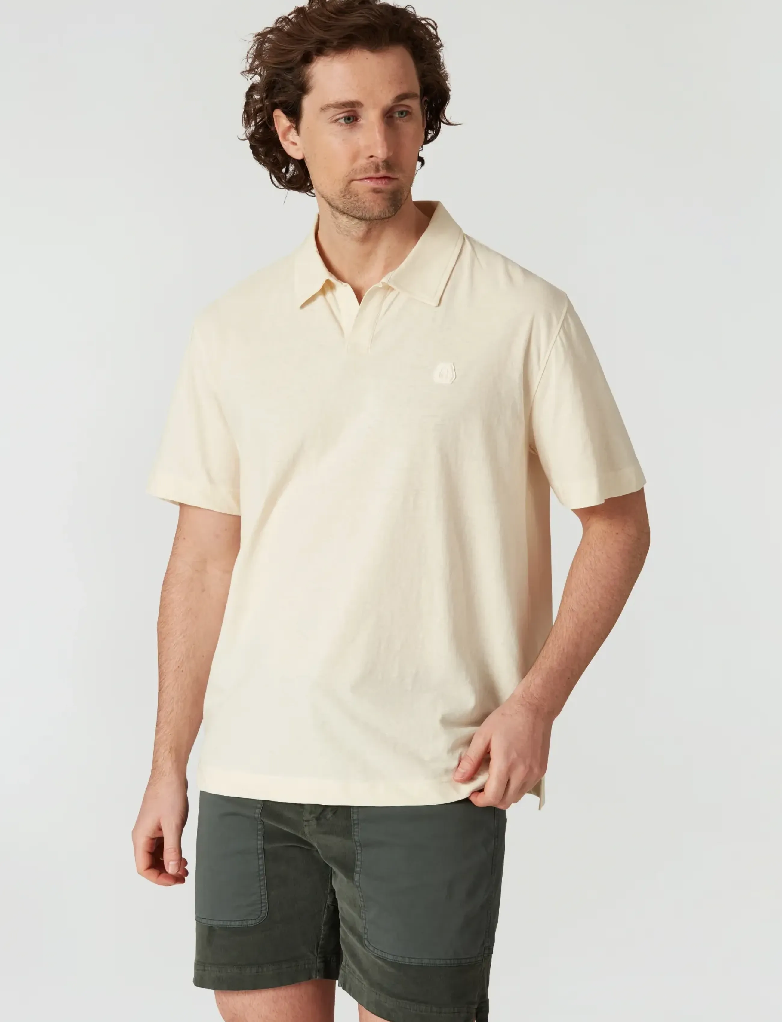 Sail Racing Tornado Polo, XXL, Cream, Sport Polos > Sport Short-sleeved Polos, Herre