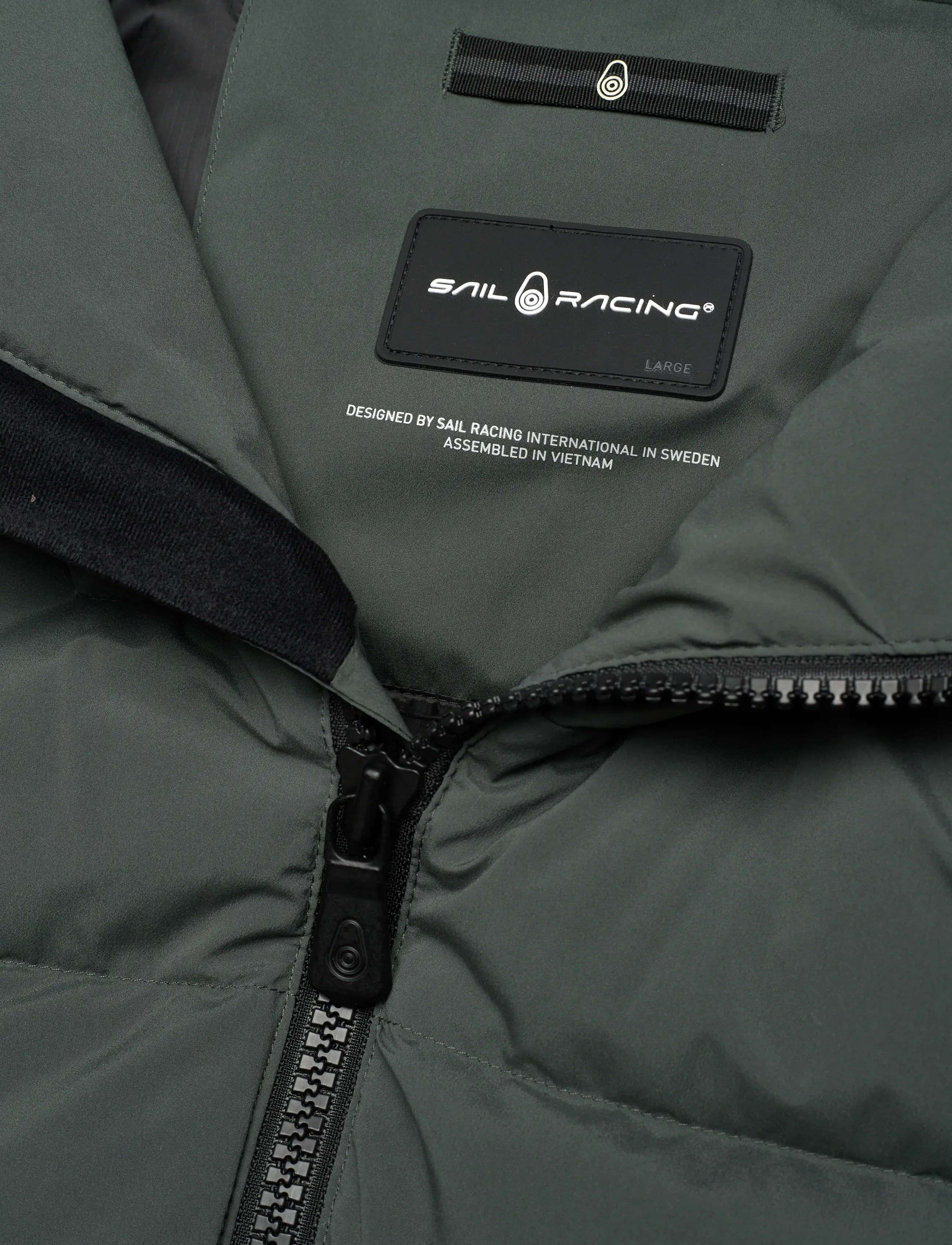Sail Racing - CLOUD DOWN STRETCH HOOD - daunenjacken - aurora green - 2