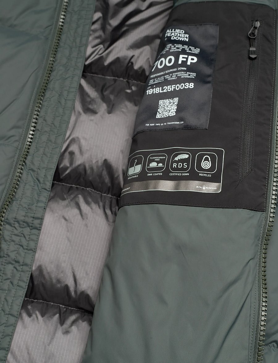 Sail Racing - CLOUD DOWN PARKA - parkad - aurora green - 5