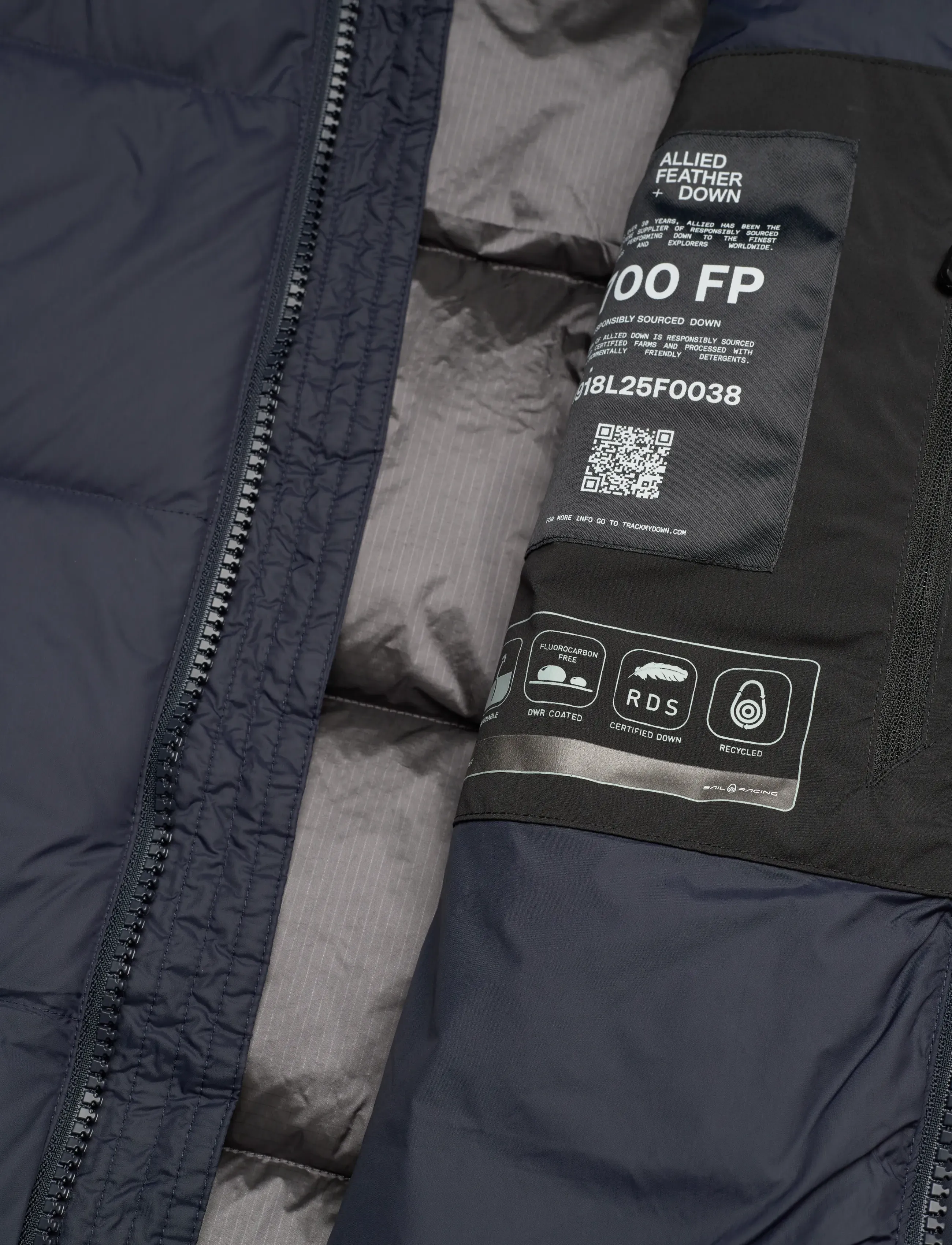 Sail Racing - CLOUD DOWN PARKA - parkas - dark navy - 5