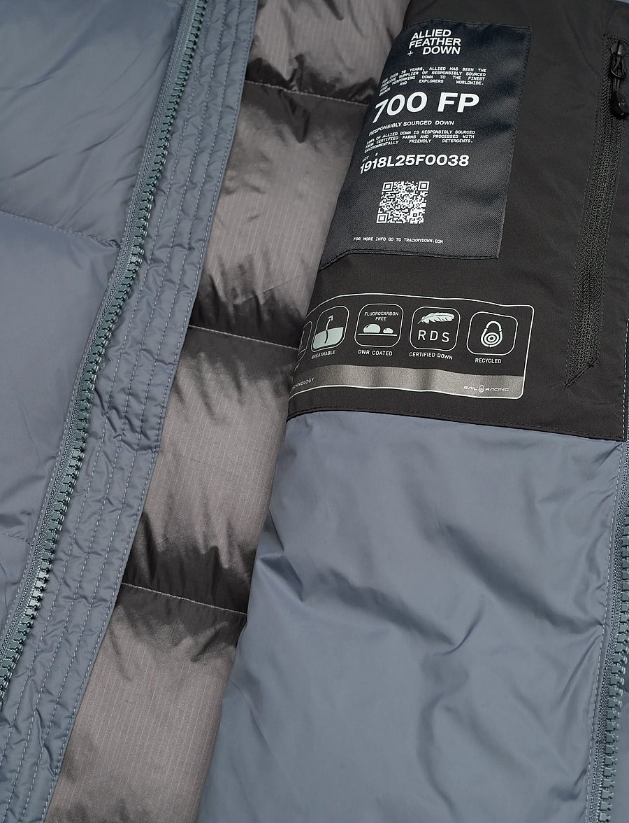 Sail Racing - CLOUD DOWN PARKA - parkad - sea blue - 5