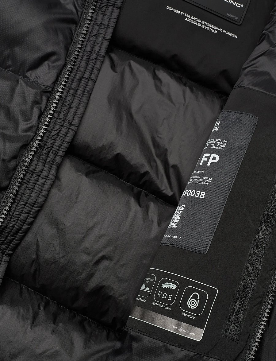 Sail Racing - CLOUD DOWN VEST - bodywarmers - carbon - 4