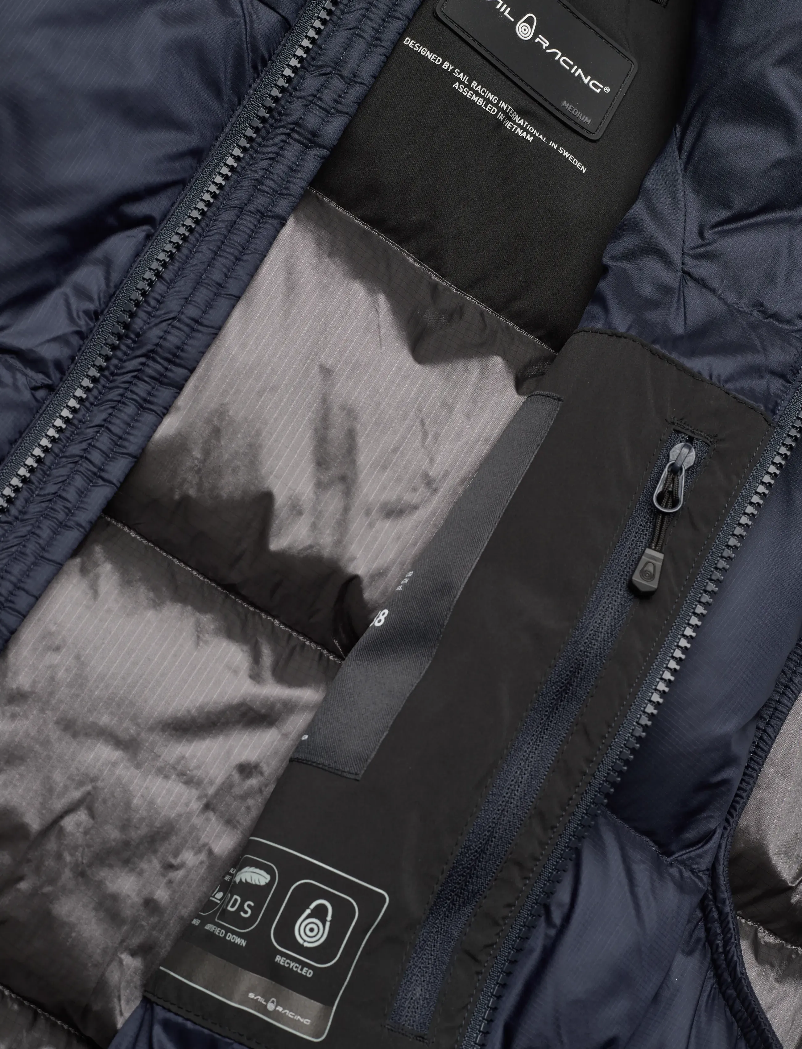 Sail Racing - CLOUD DOWN VEST - sport - dark navy - 4