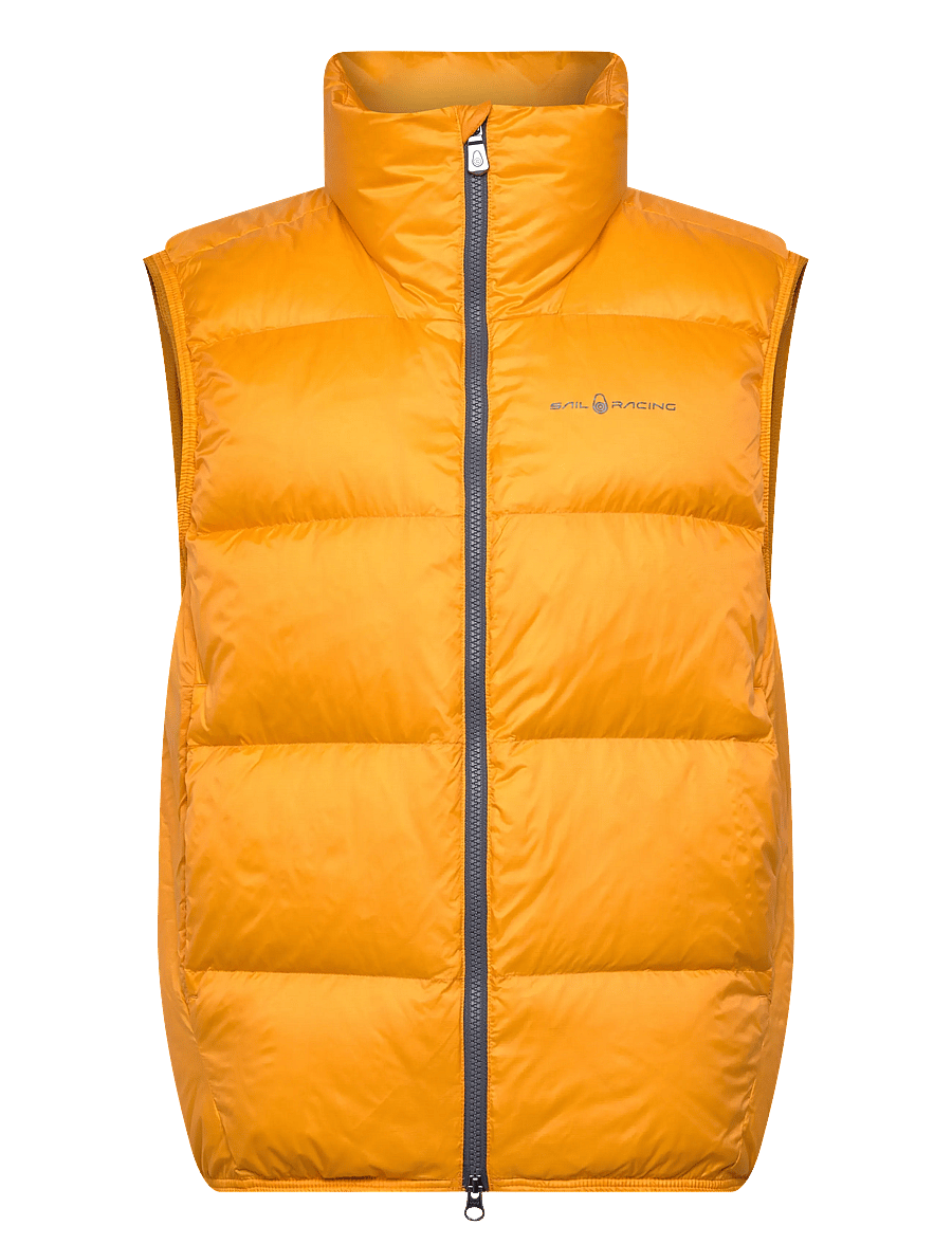 Sail Racing - CLOUD DOWN VEST - outdoor - sunset orange - 0