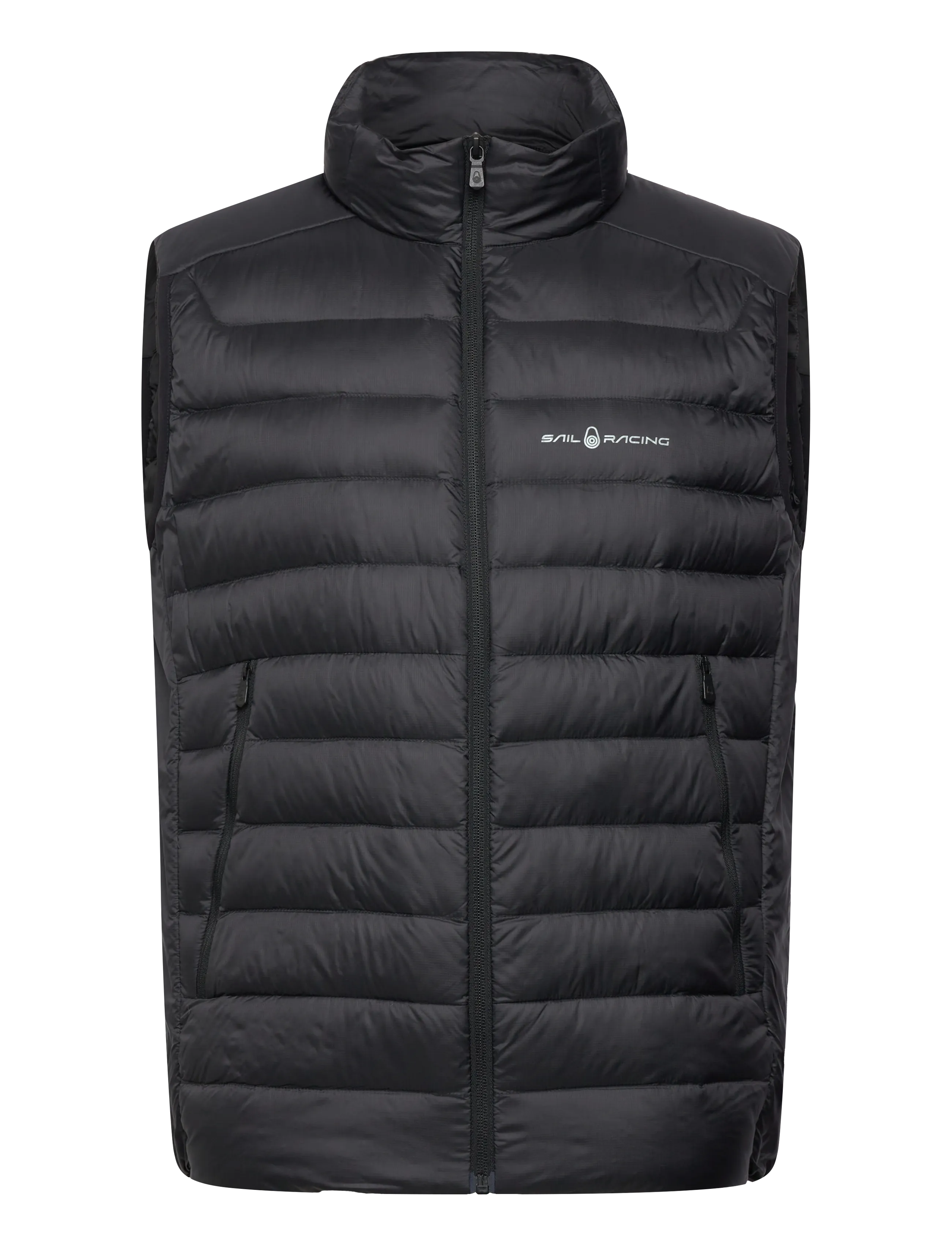 Sail Racing Spray Down Vest, Mænd, Dunvest, Sort, Str: L
