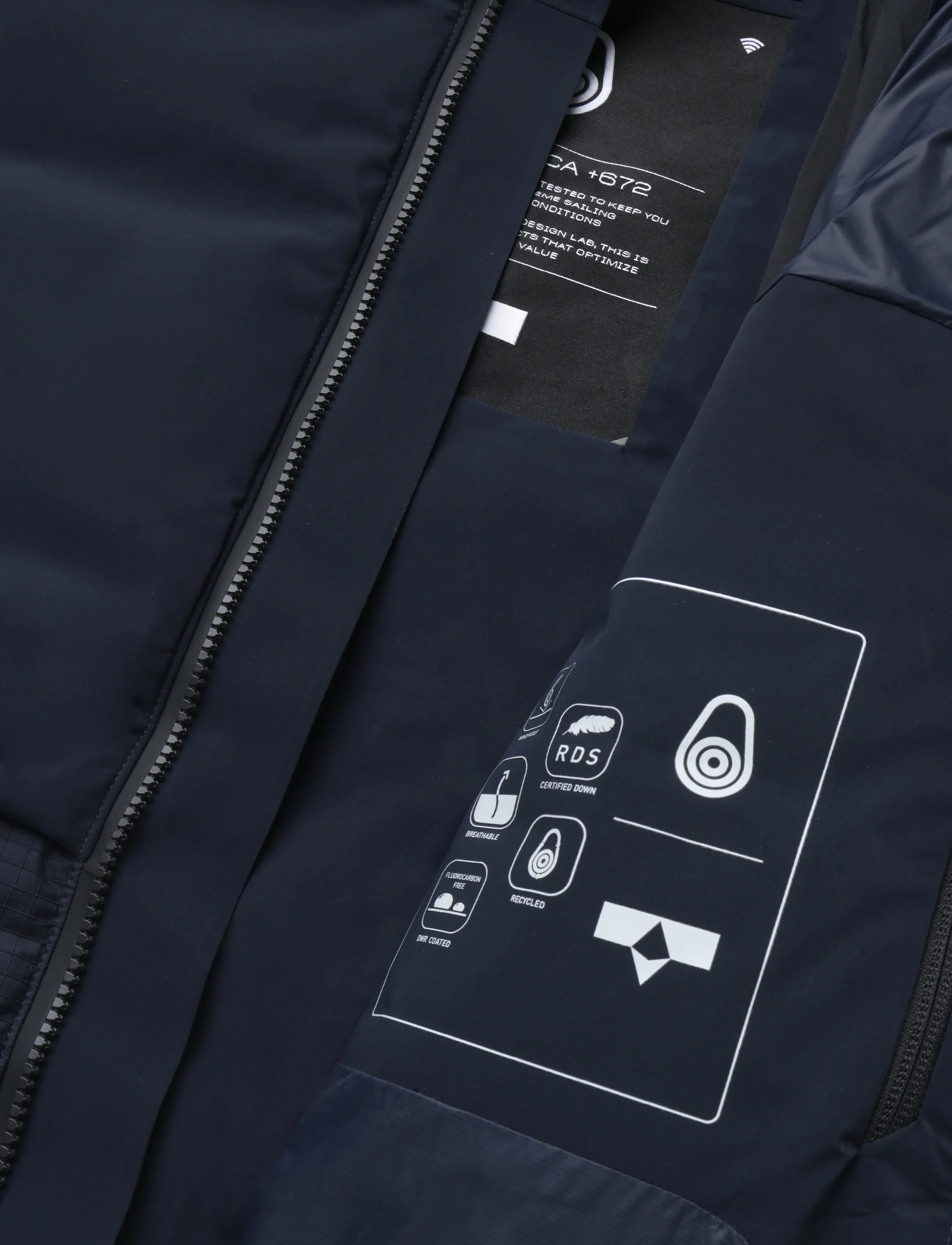 Sail Racing - POLAR DOWN PARKA - parkas - dark navy - 4