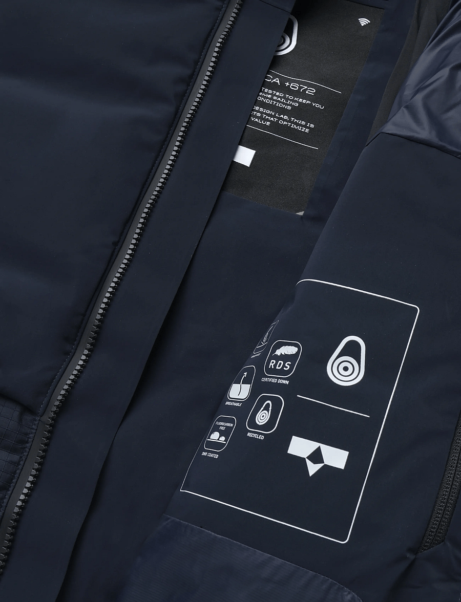 Sail Racing - POLAR DOWN PARKA - parkas - dark navy - 4