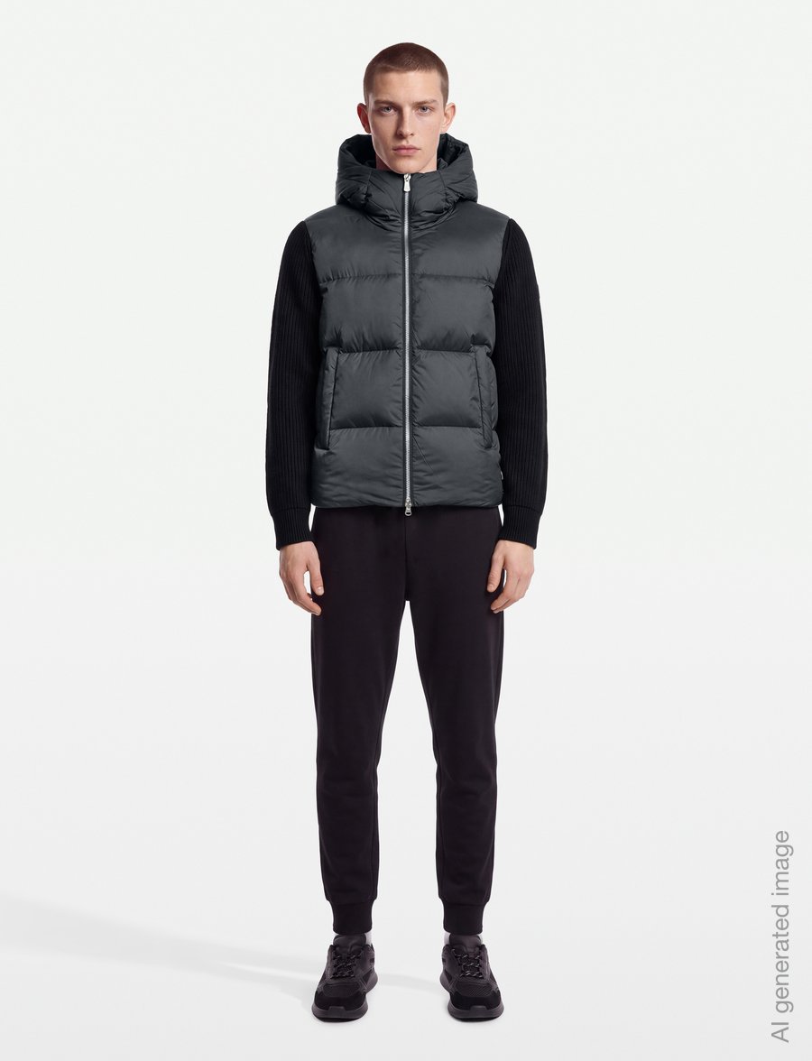 Sail Racing - RIDGE KNITTED HYBRID - daunenjacken - carbon - 0