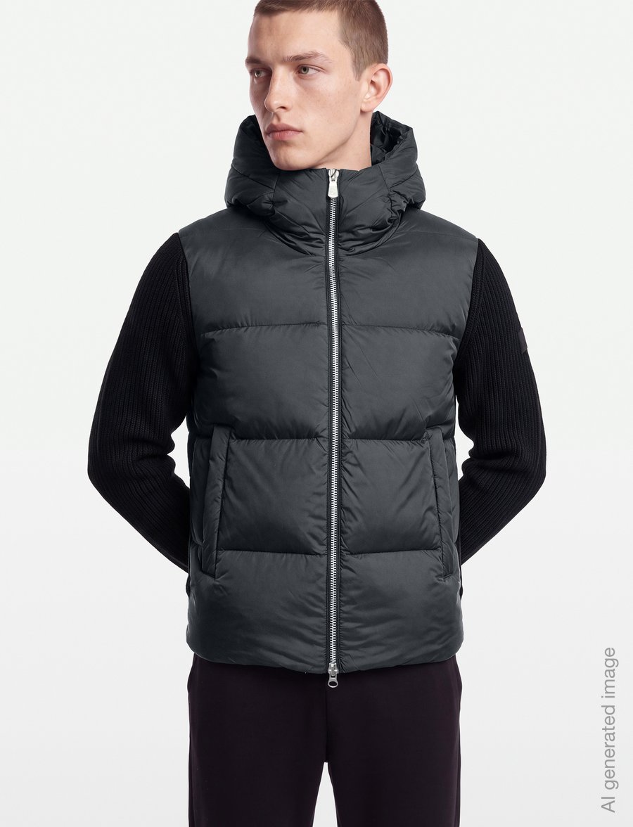 Sail Racing - RIDGE KNITTED HYBRID - daunenjacken - carbon - 3