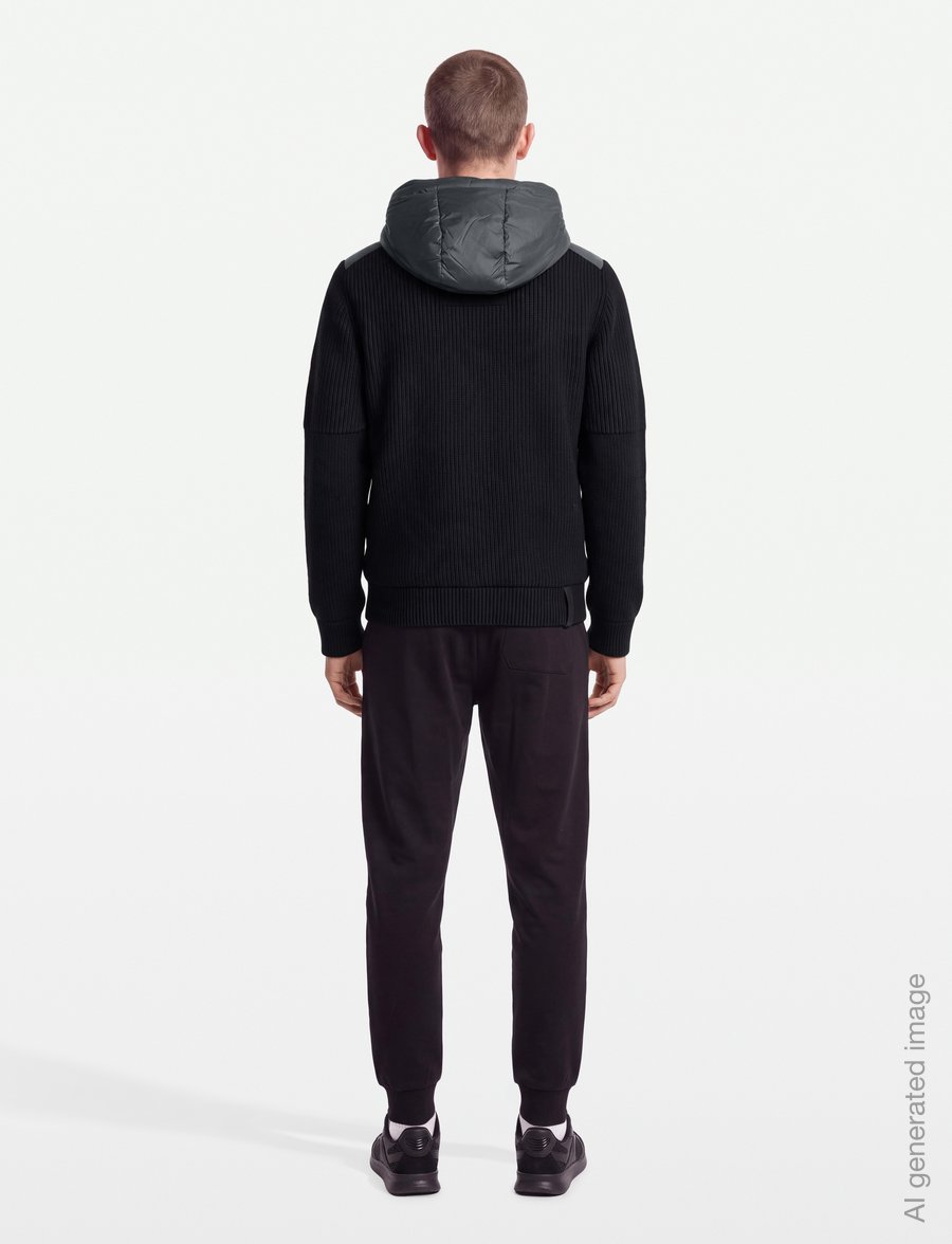 Sail Racing - RIDGE KNITTED HYBRID - daunenjacken - carbon - 4
