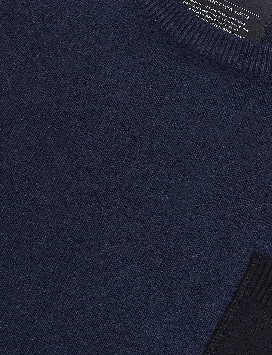 Sail Racing - SPINE KNITTED CREWNECK - sweatshirts - dark navy - 2