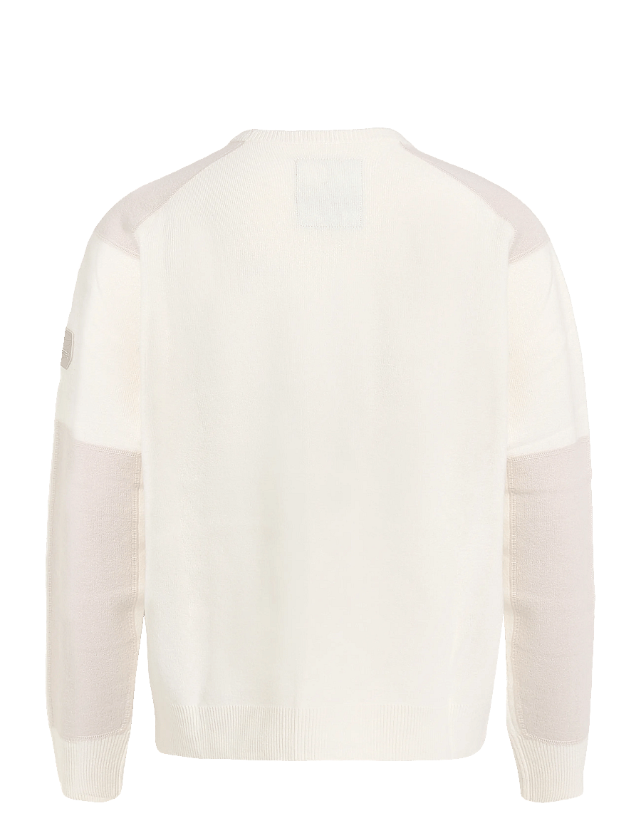 Sail Racing - SPINE KNITTED CREWNECK - sweatshirts - off white - 1