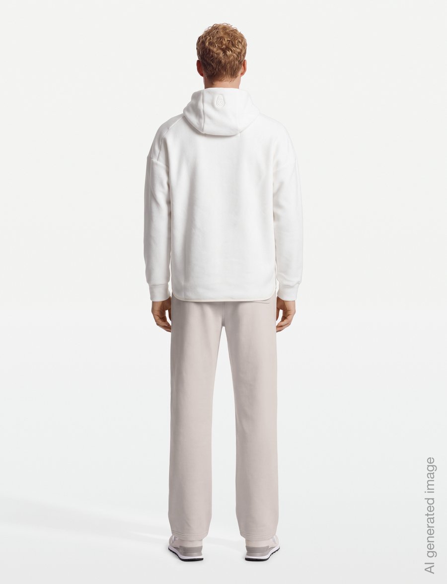 Sail Racing - BOWMAN FLEECE HOOD - fleecet ja välikerrokset - off white - 4