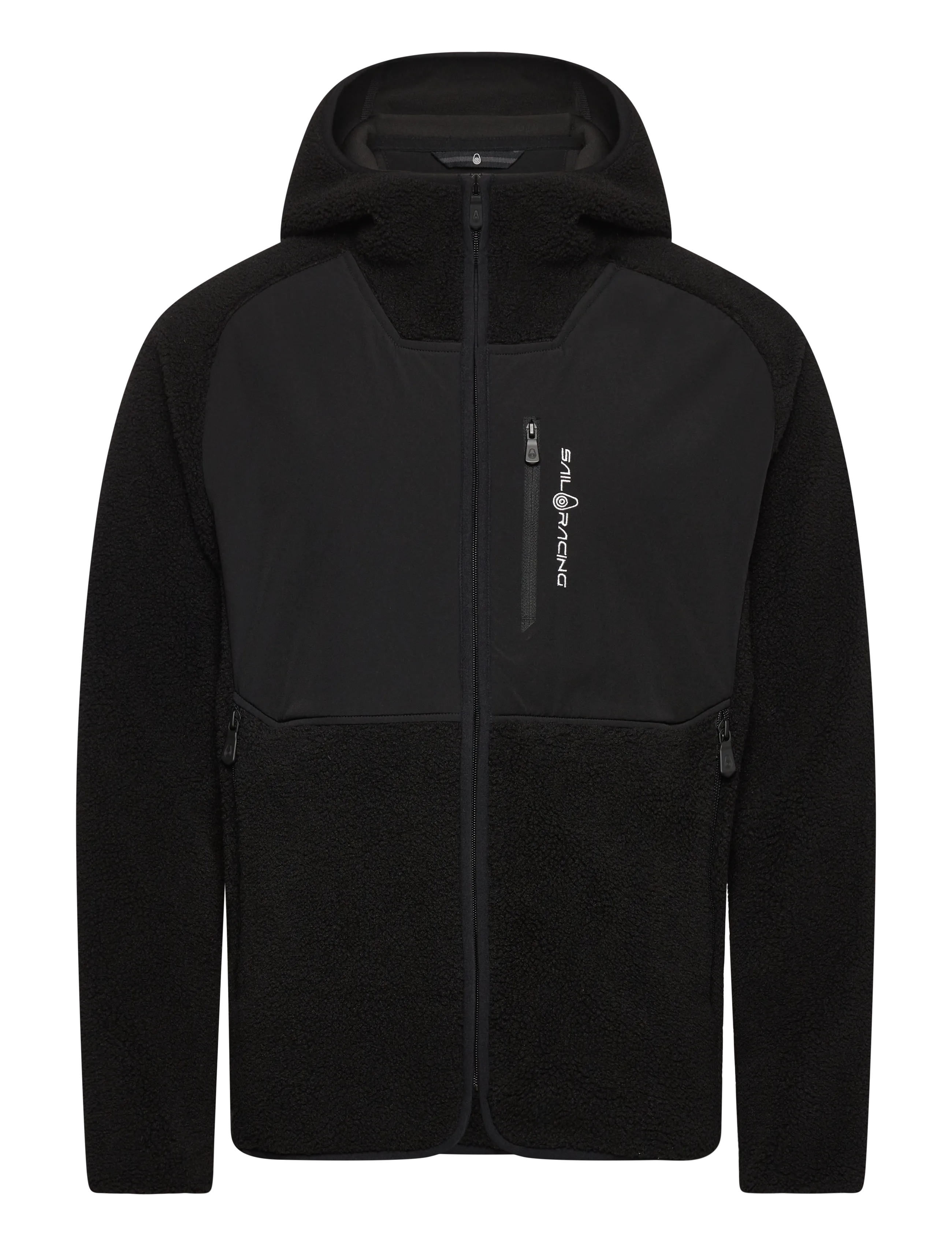 Sail Racing Patrol Pile Hood, XXL, Black, Sport Fleeces & Midlayers > Sport Fleeces, Herre