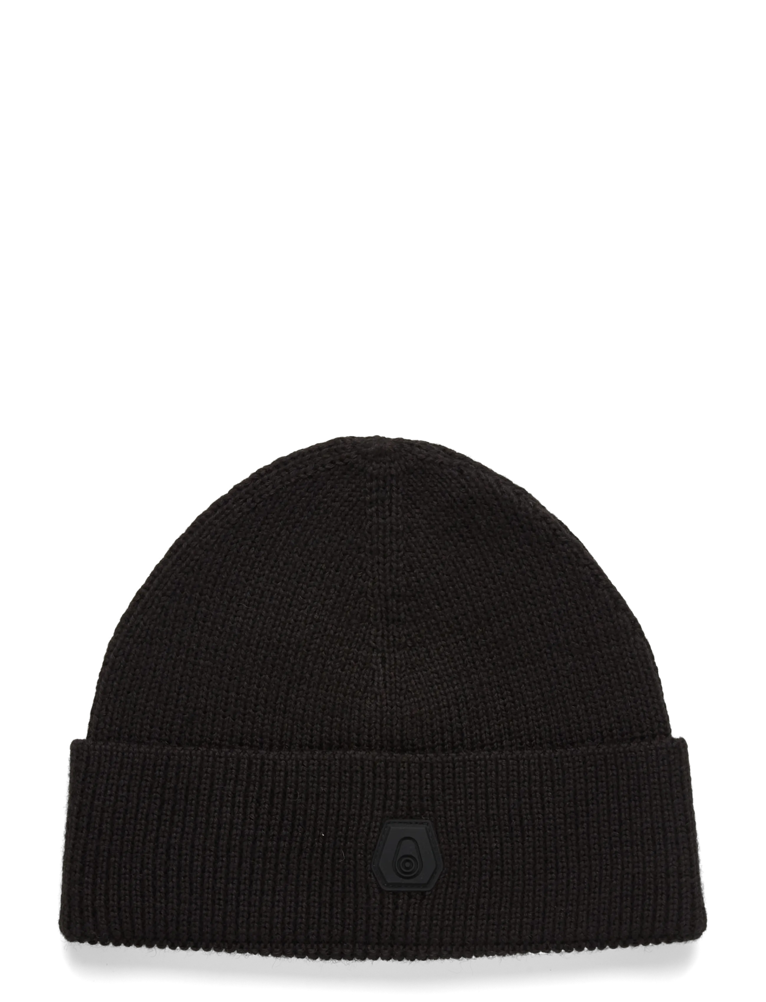 Sail Racing BOWMAN FOLDED WOOL BEANIE - Sail Racing - CARBON / black