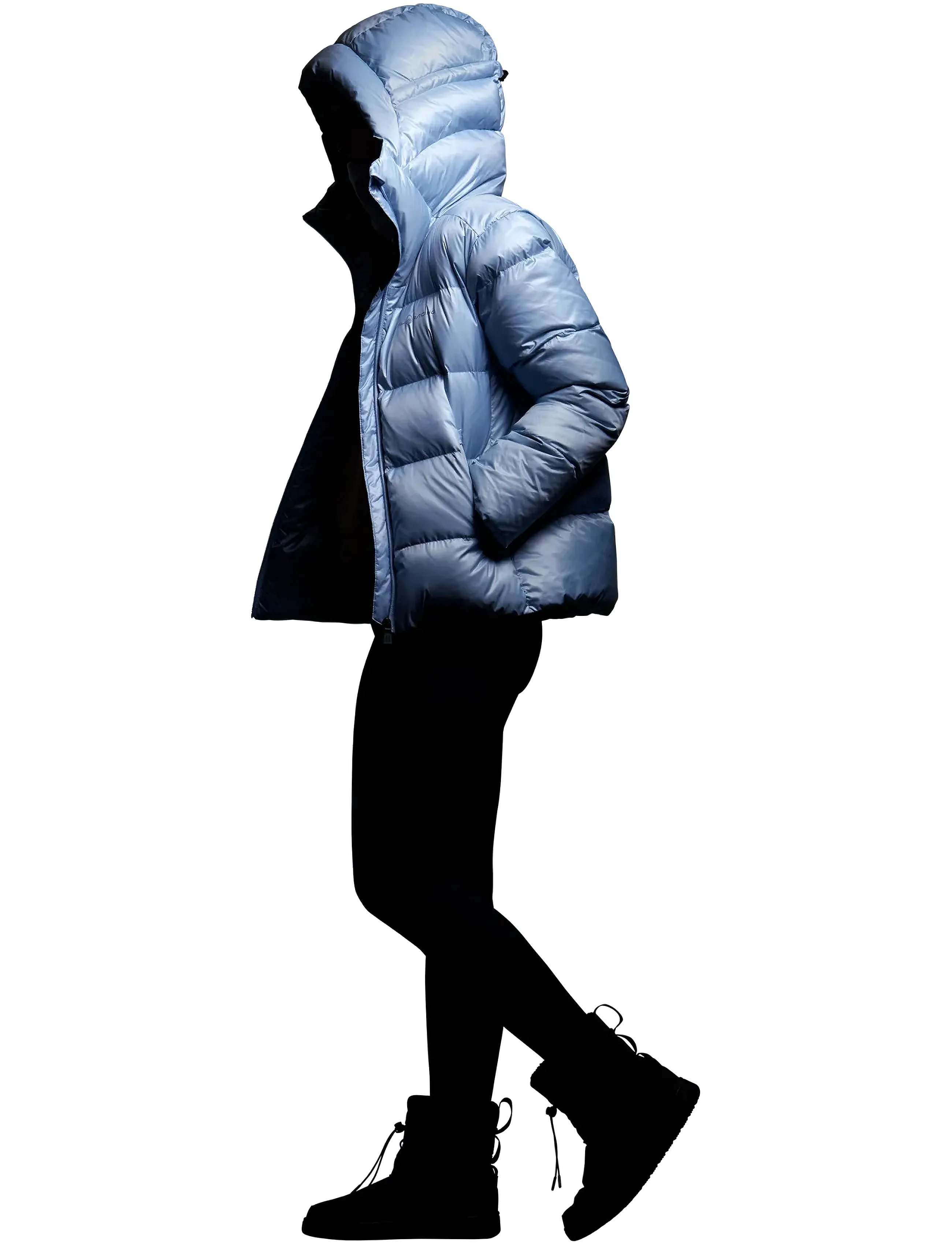 Sail Racing - SKY DOWN HOOD - winter jacket - blue fog - 0