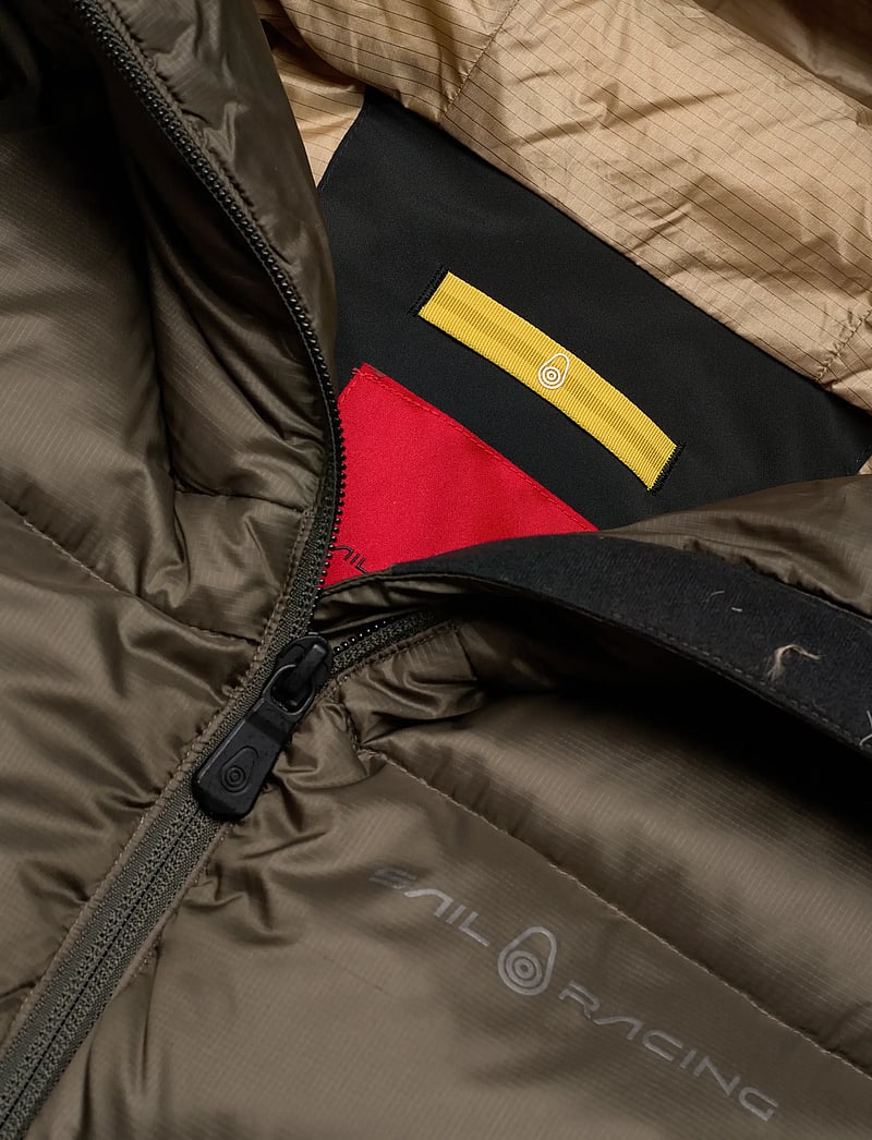 Sail Racing - SKY DOWN HOOD - vinterjackor - mud green - 2