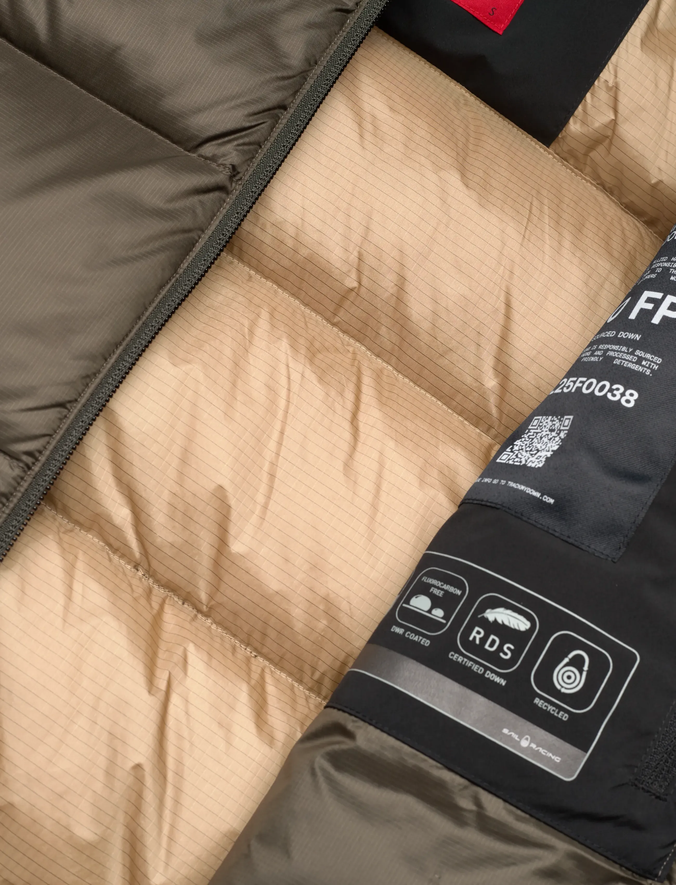Sail Racing - SKY DOWN HOOD - winterjacken - mud green - 4