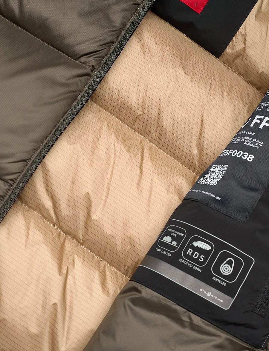 Sail Racing - SKY DOWN HOOD - winterjacken - mud green - 4