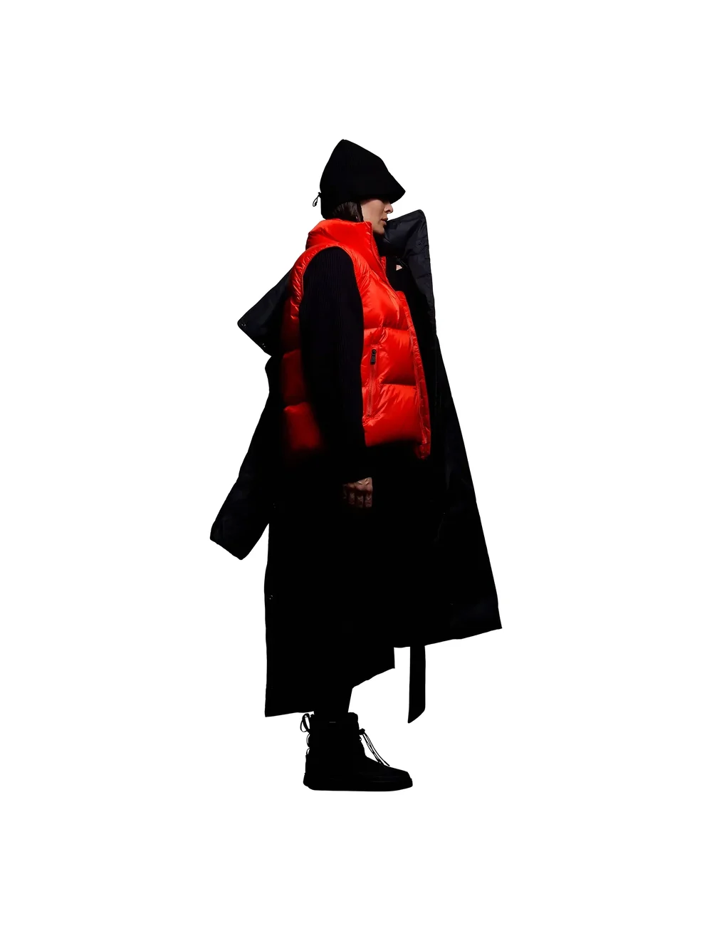 Sail Racing - SKY DOWN VEST - ytterkläder - flame red - 3