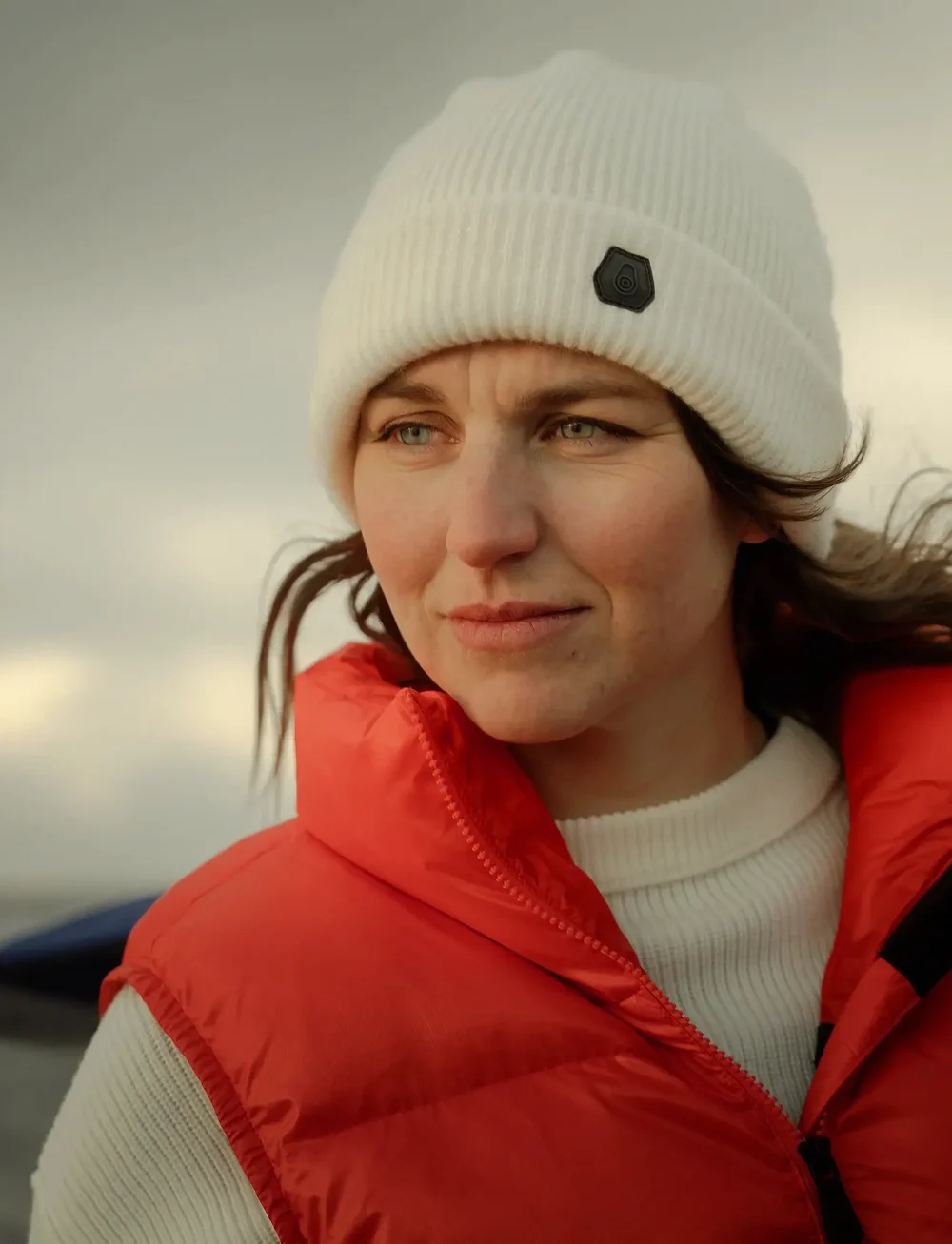 Sail Racing - SKY DOWN VEST - ytterkläder - flame red - 4