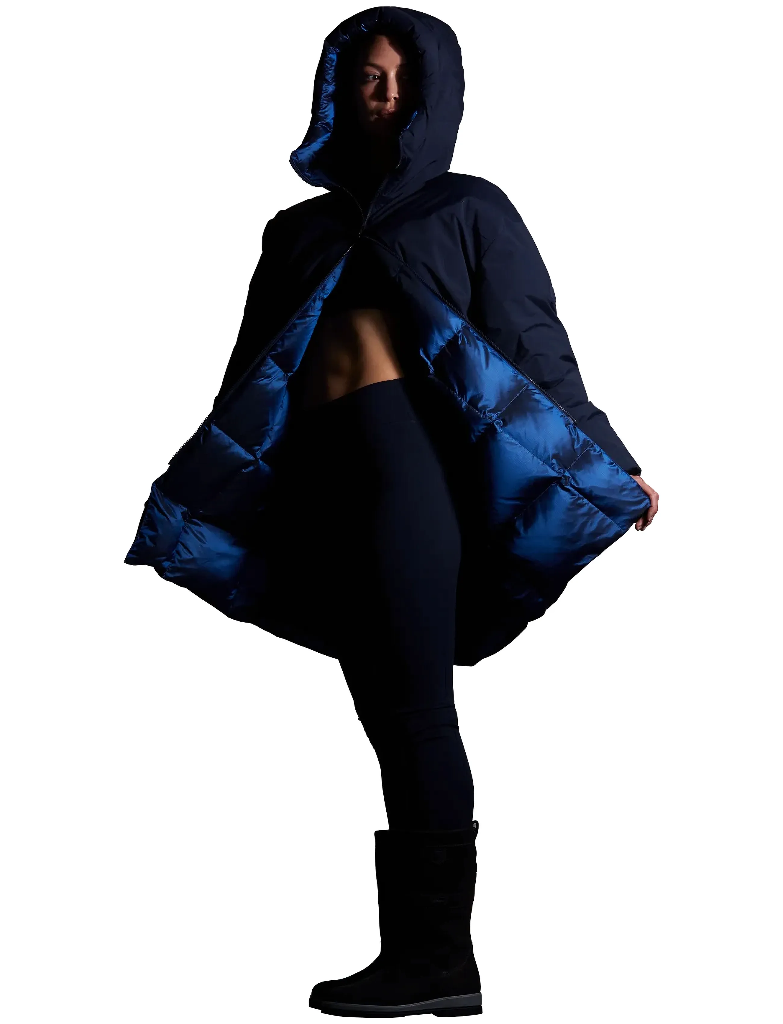 Sail Racing Transarctic Parka, Kvinder, Vatteret Parka, Navy, Str: S
