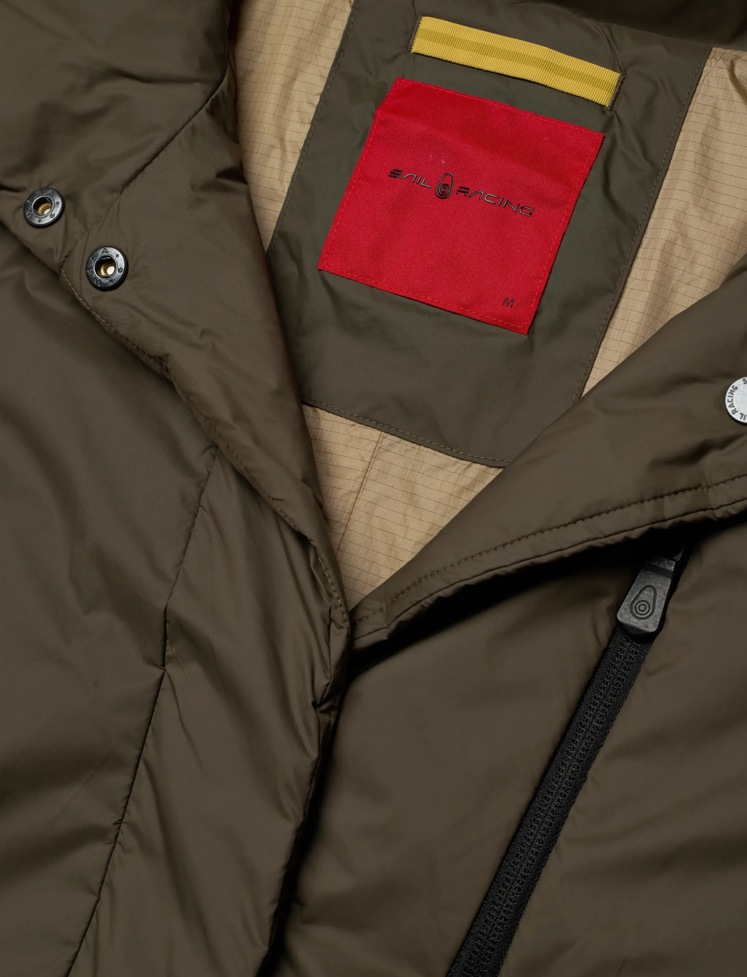 Sail Racing - TRANSITIONAL COAT - down jackets - mud green - 5