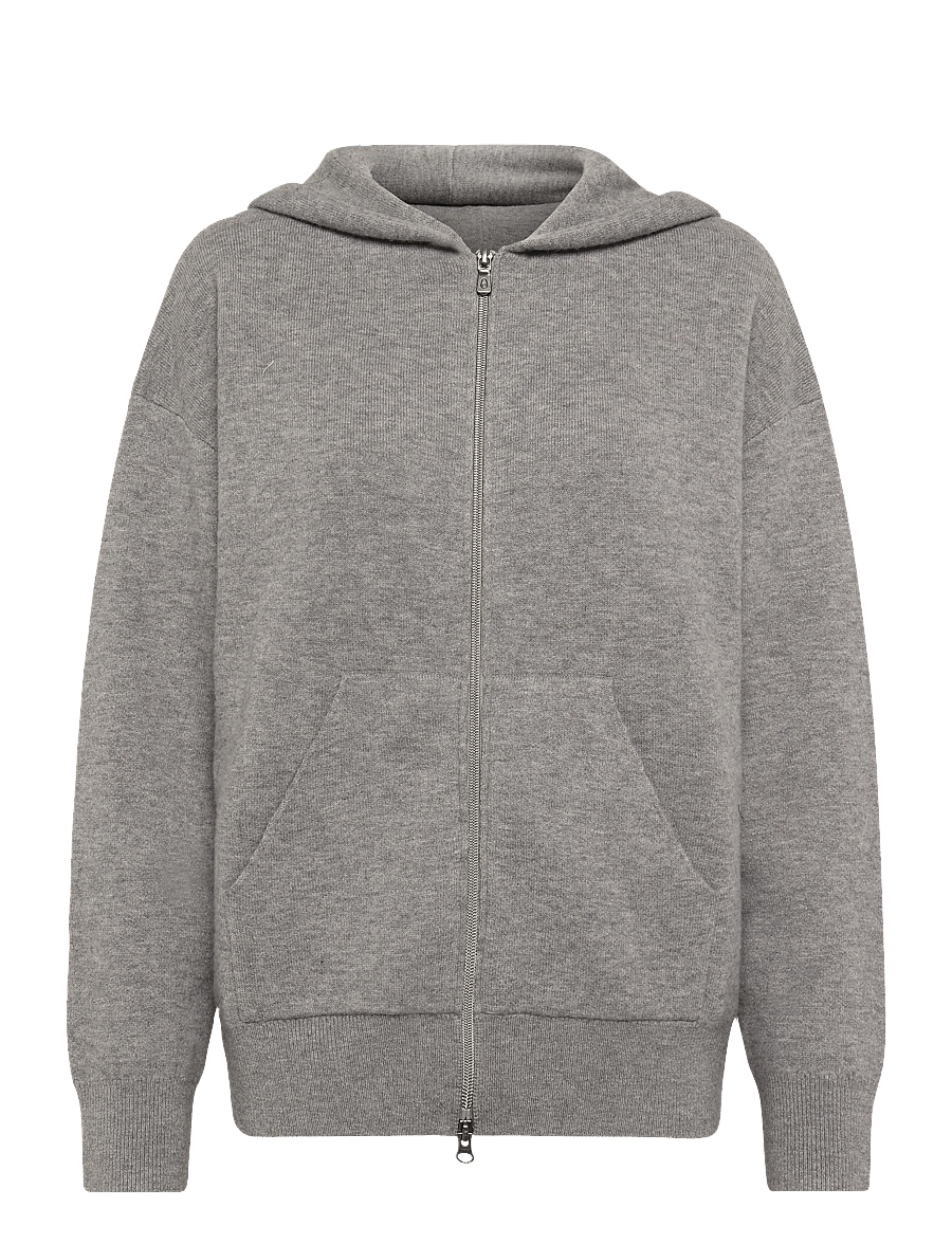 Sail Racing - AMERY ZIP HOOD - sweatshirts - grey mel - 0