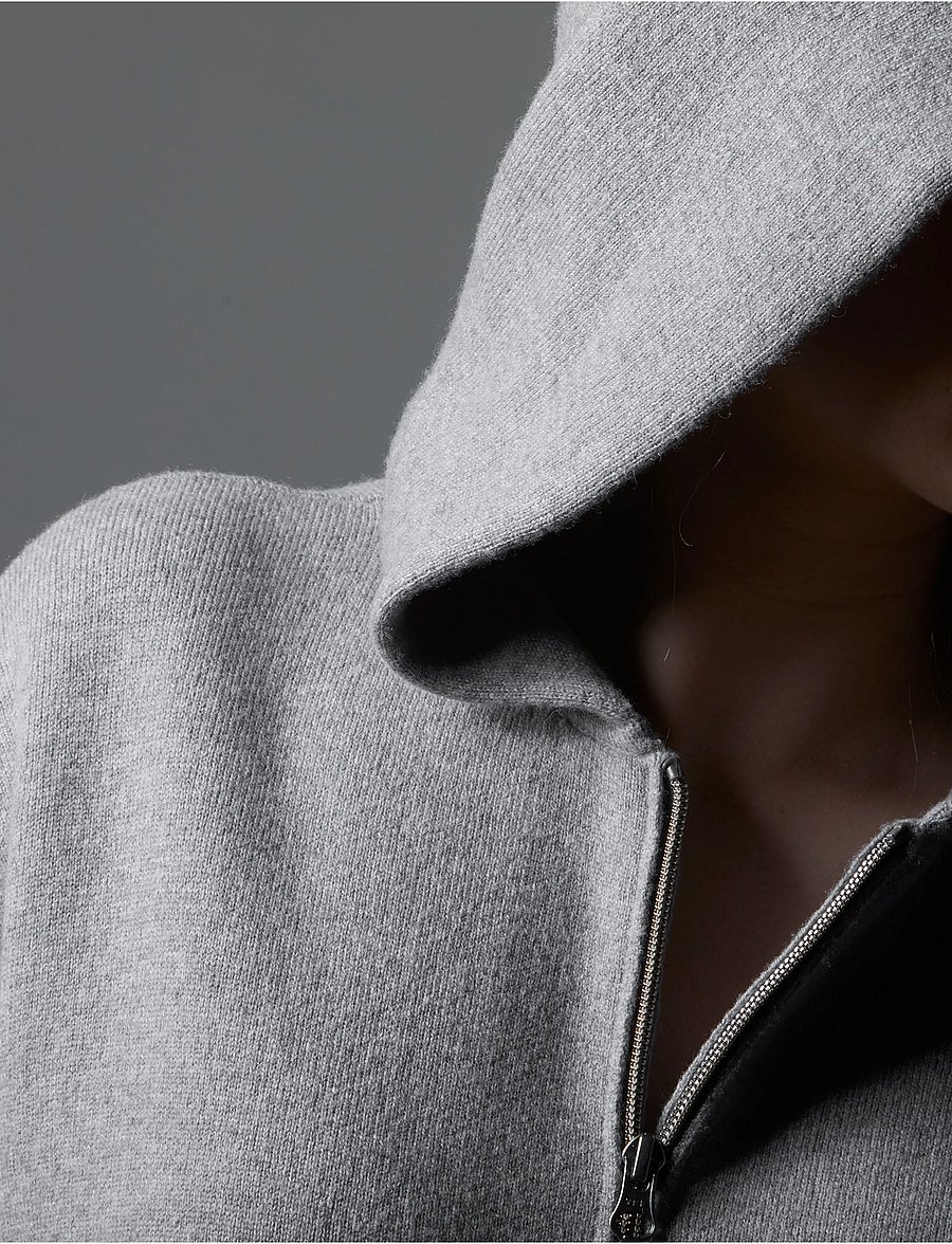 Sail Racing - AMERY ZIP HOOD - huvtröjor - grey mel - 4