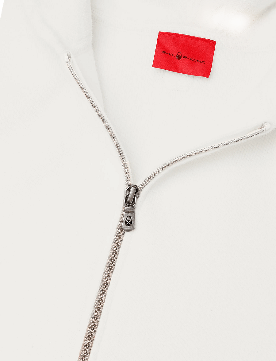 Sail Racing - AMERY ZIP HOOD - sweatshirts - off white - 2