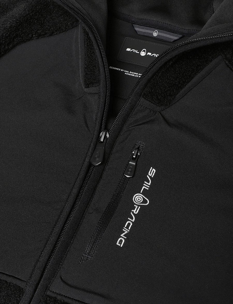 Sail Racing - JR PATROL PILE HOOD - fleecejacken - carbon - 2