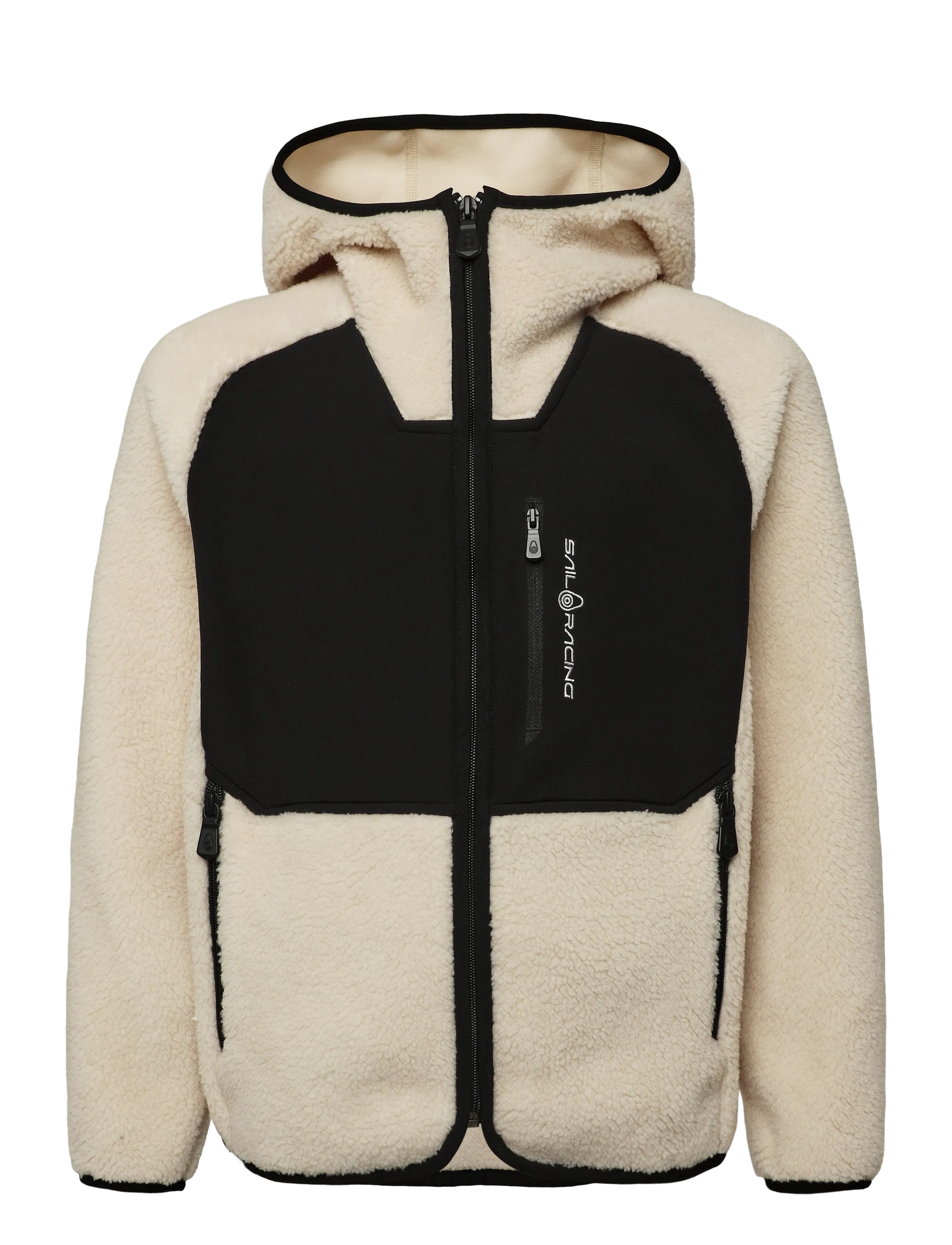 Sail Racing JR PATROL PILE HOOD - Teens 140-176 - IVORY / cream