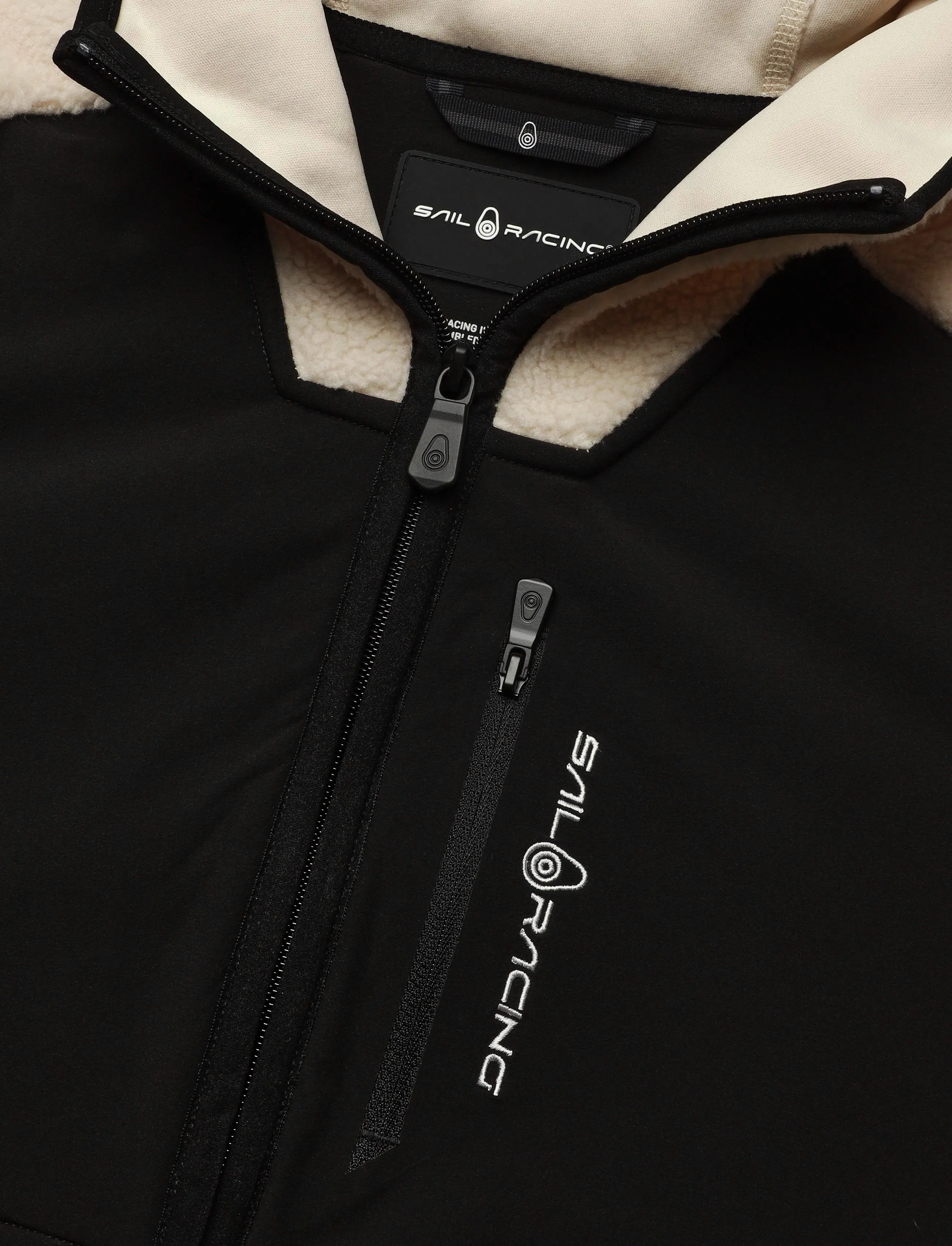 Sail Racing - JR PATROL PILE HOOD - ivory - 2