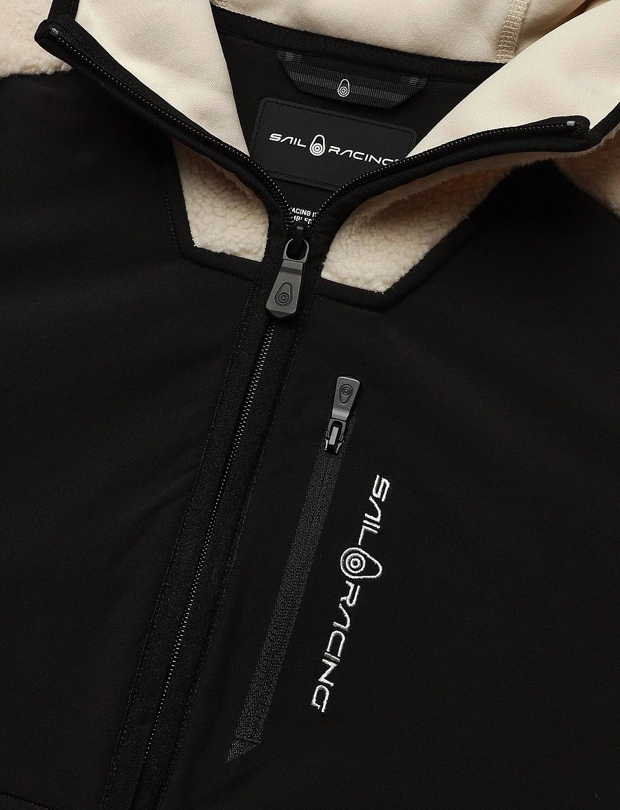 Sail Racing - JR PATROL PILE HOOD - fleecejackor - ivory - 2