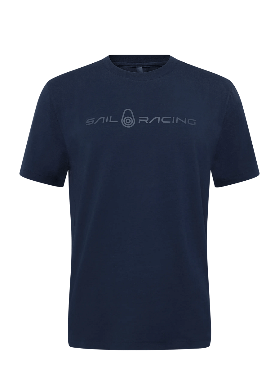 Sail Racing - BOWMAN MONOCHROME TEE - oberteile & t-shirts - dark navy - 0