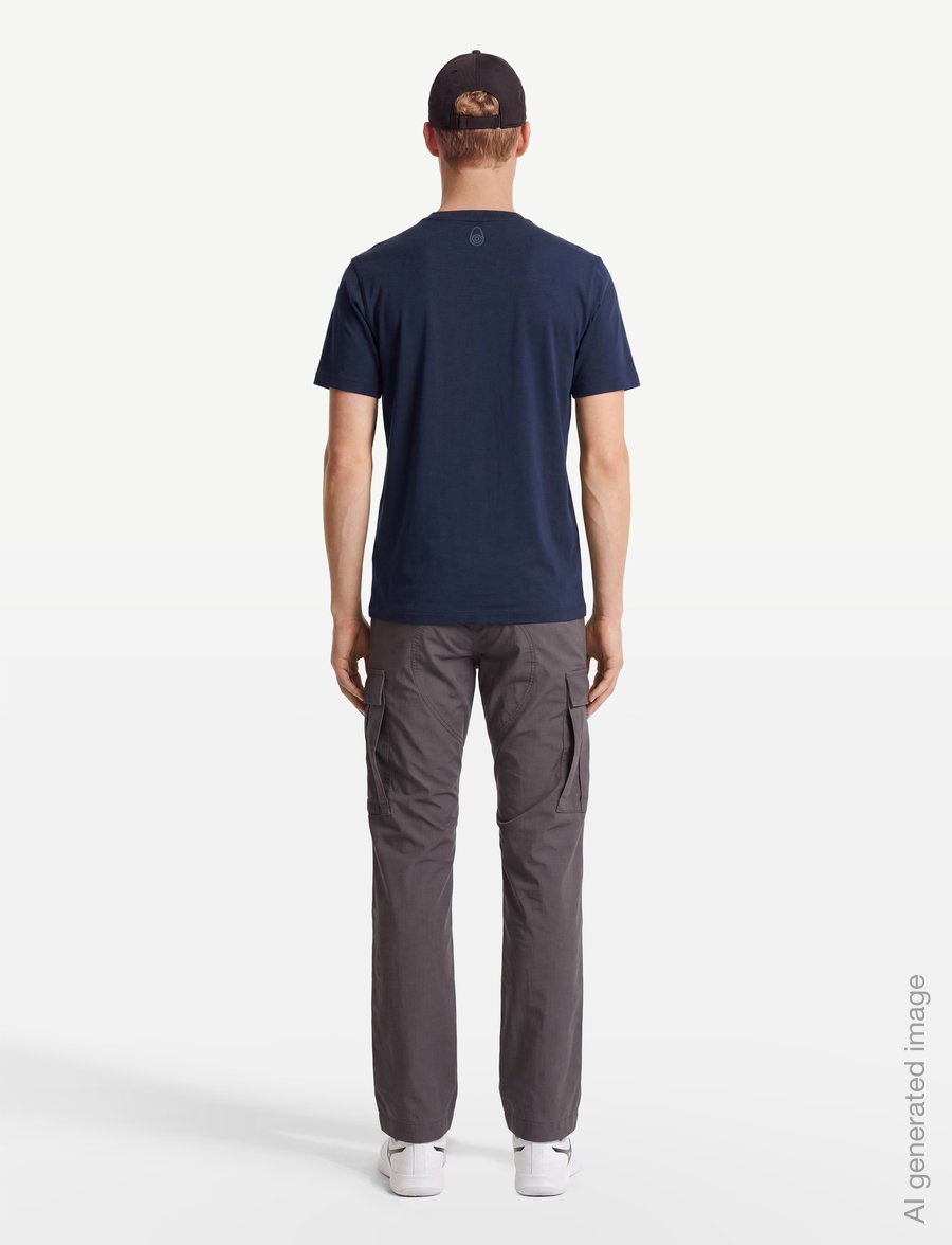 Sail Racing - BOWMAN MONOCHROME TEE - oberteile & t-shirts - dark navy - 4
