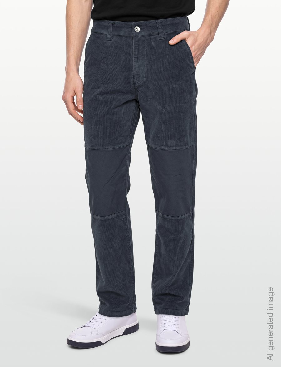 Sail Racing - BREEZE CORDUROY PANT - outdoor pants - dark steel blue - 3