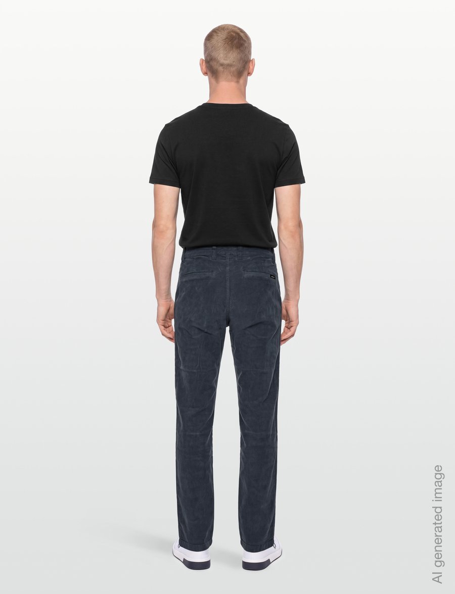 Sail Racing - BREEZE CORDUROY PANT - outdoor pants - dark steel blue - 4